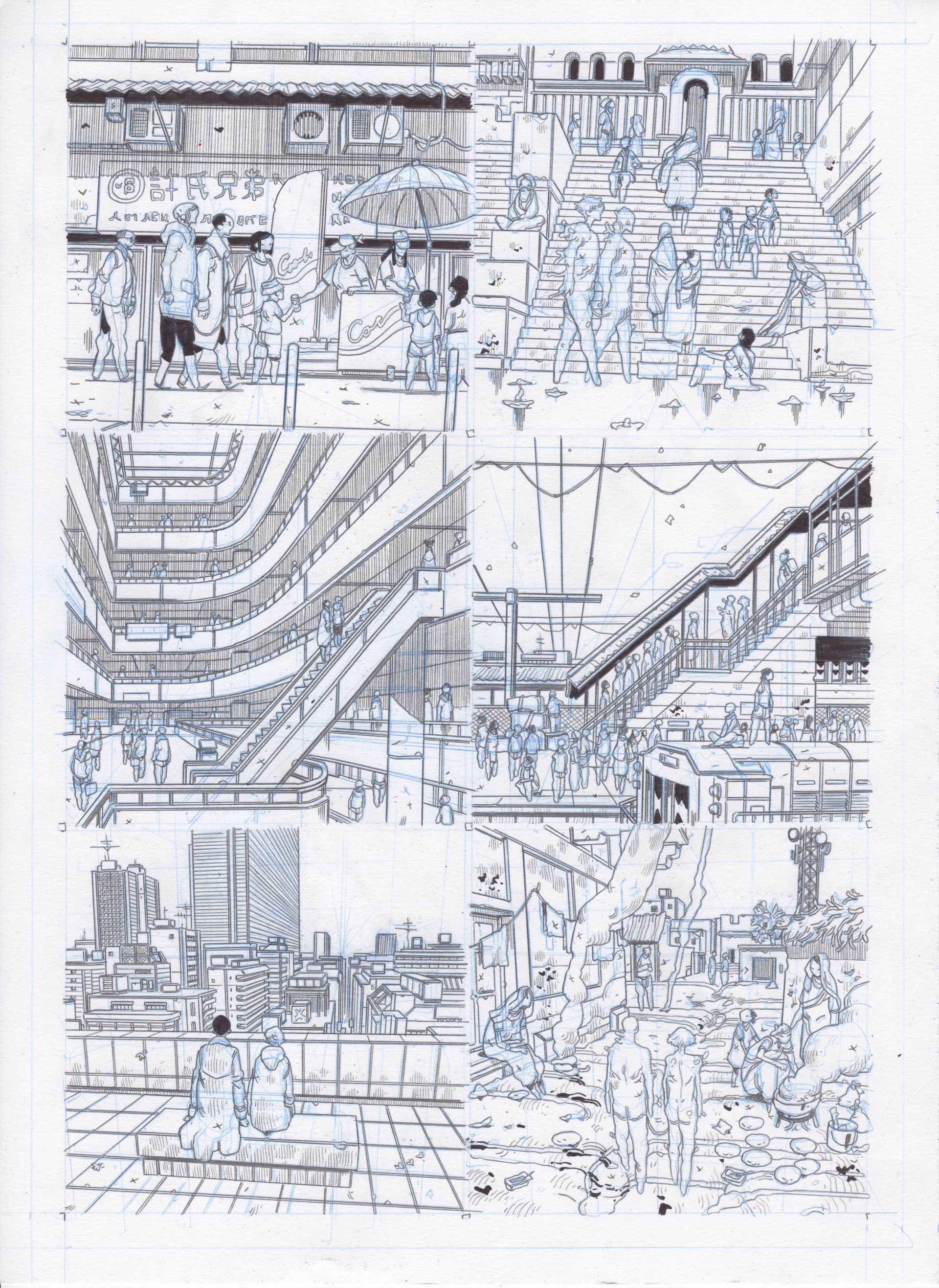 Page #102, from Carbone et Silicium by Mathieu Bablet