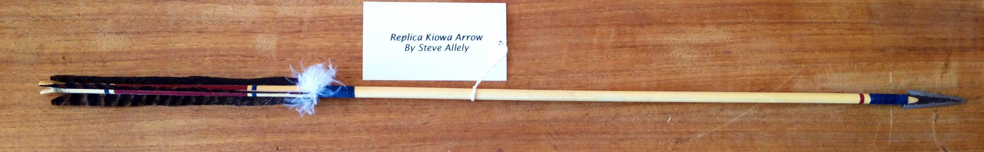 Replica Kiowa Arrow by Steve Allely