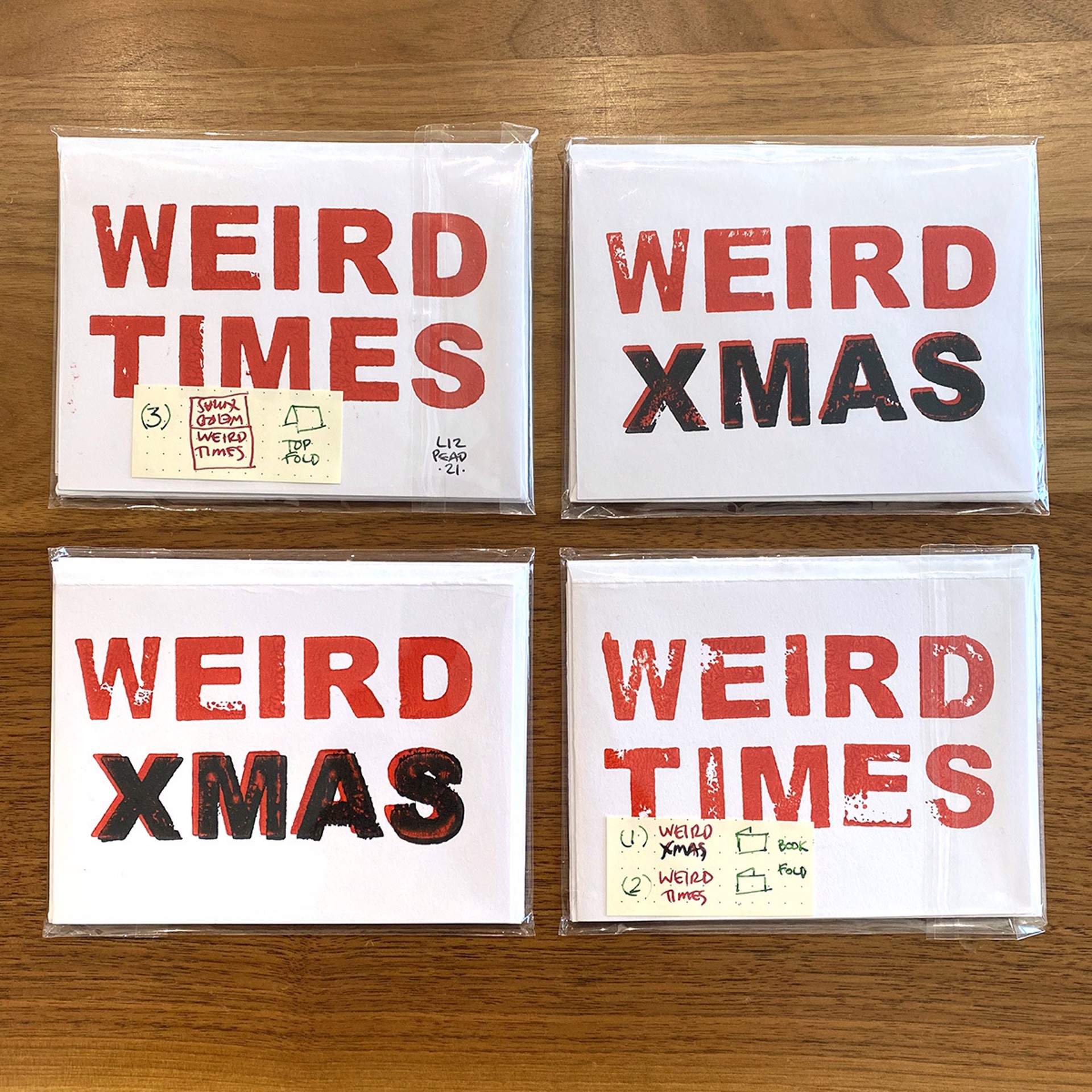 Weird Times/Weird Xmas by Liz Pead