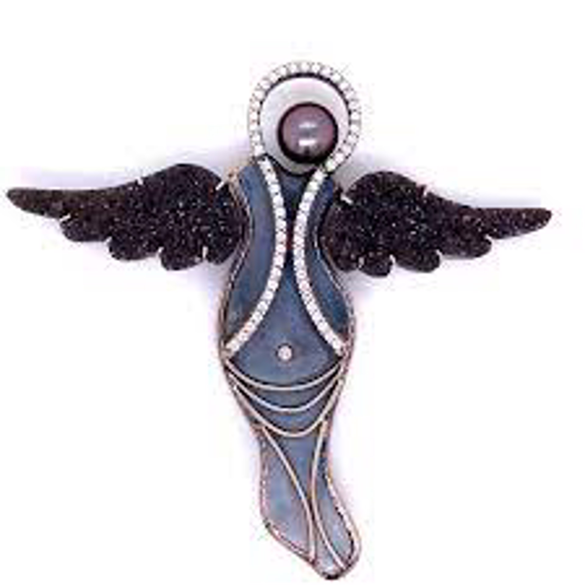 Nikki Angel Brooch by Llyn Strong