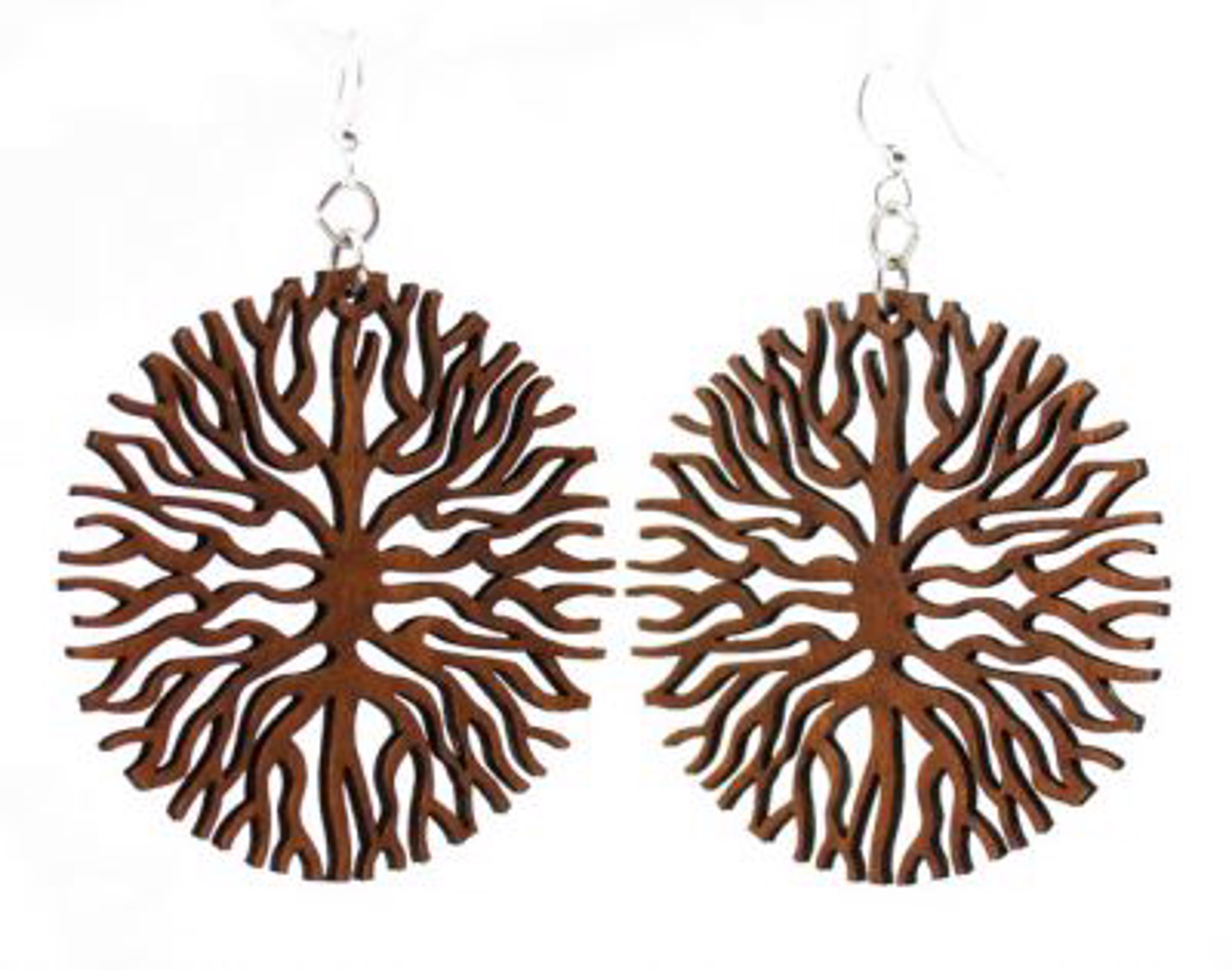 Earrings - Below the Root - 1599 by Indigo Desert Ranch - Wood Jewelry