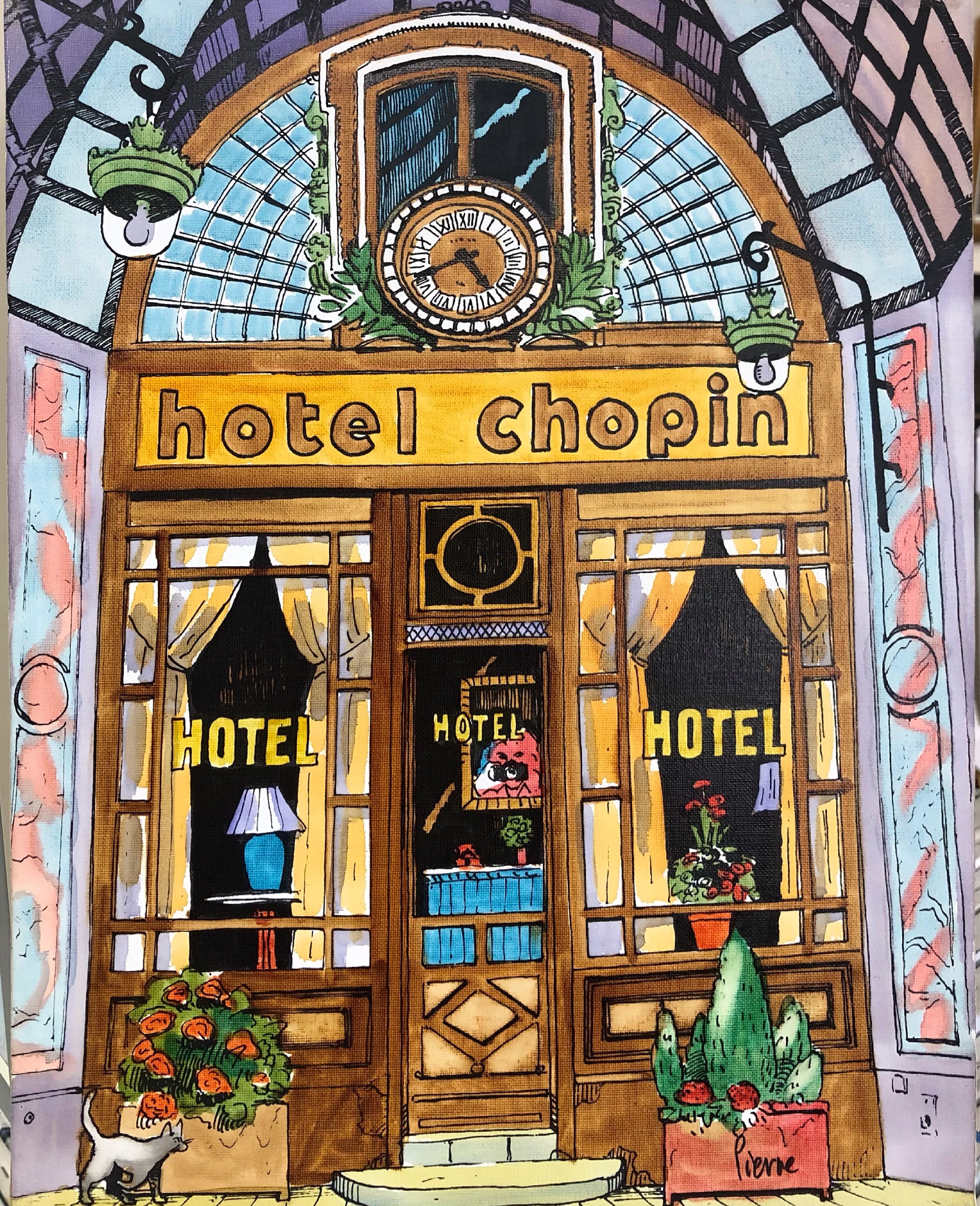 Hotel Chopin by Pierre Lardeau