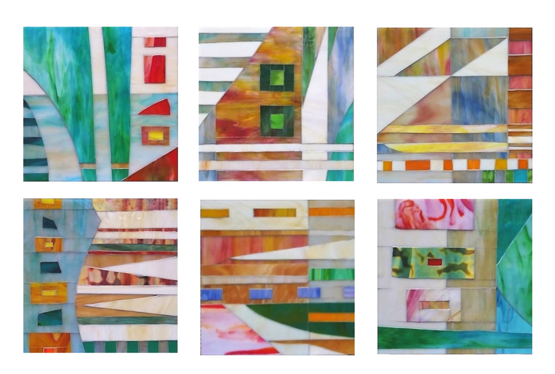 Excursion (6 Panels) by Mary Borgen
