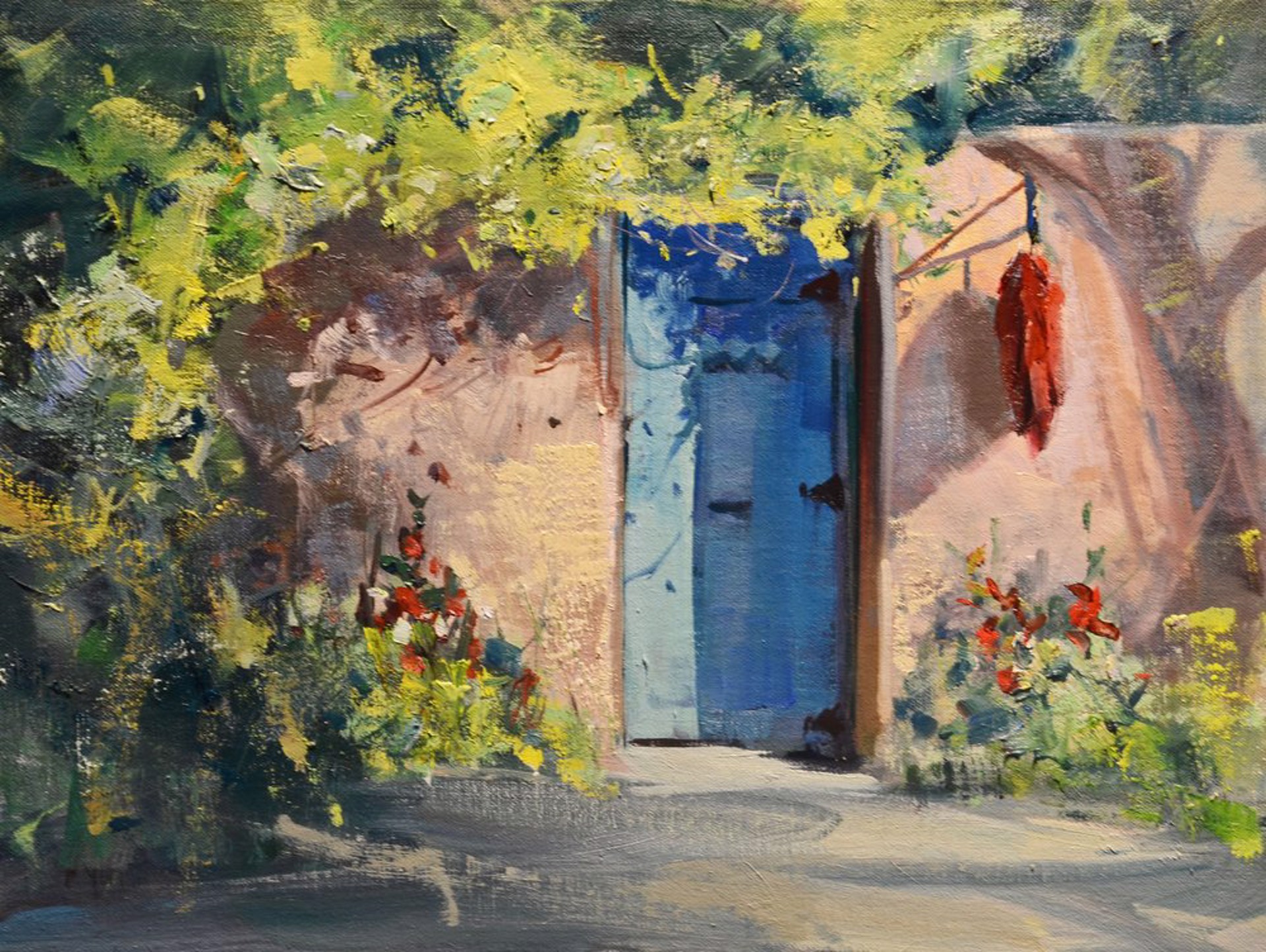 La Puerta Azule by Mike Wise