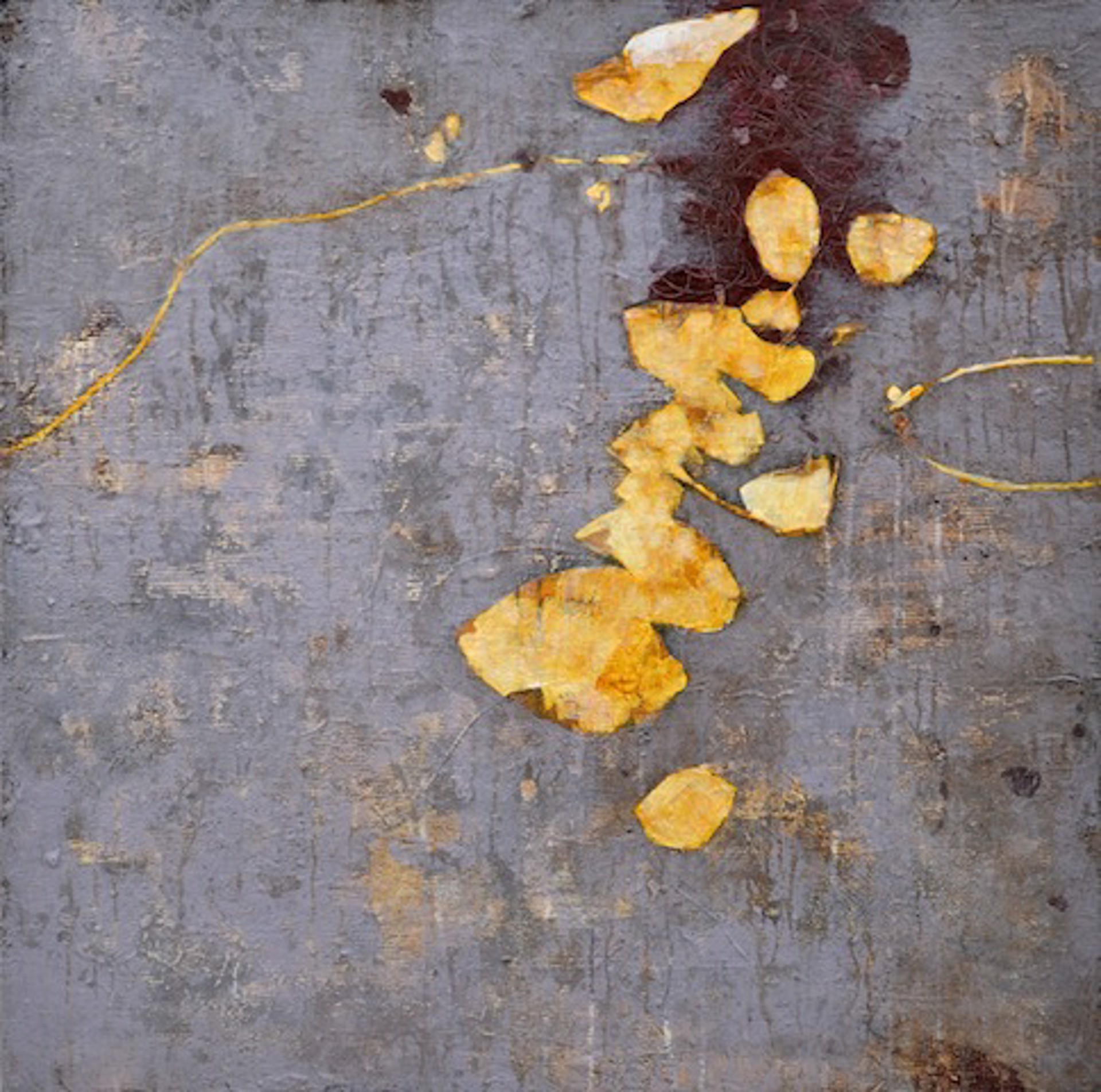 Leaves in Yellow by David Kidd
