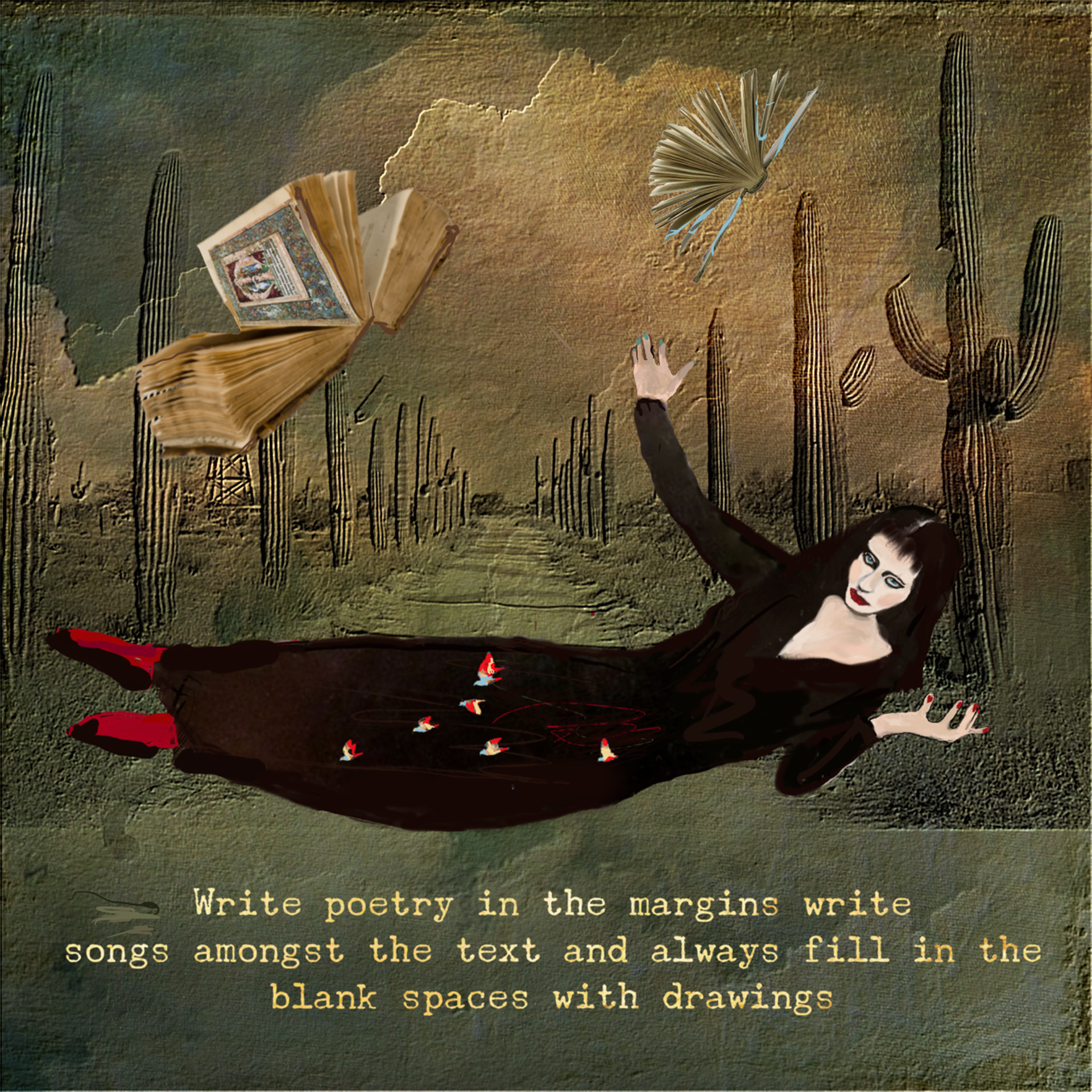 Write Poetry In The Margin by Deborah McMillion Nering