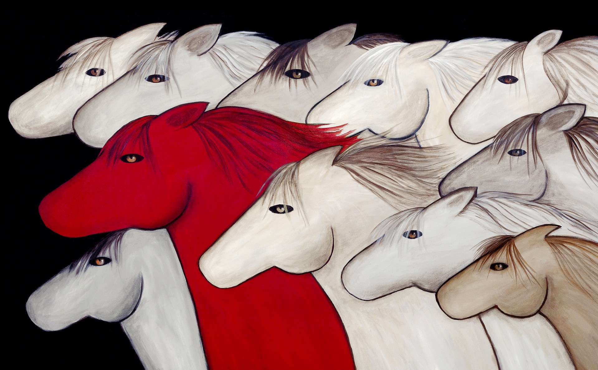 Red Pony by Carole LaRoche