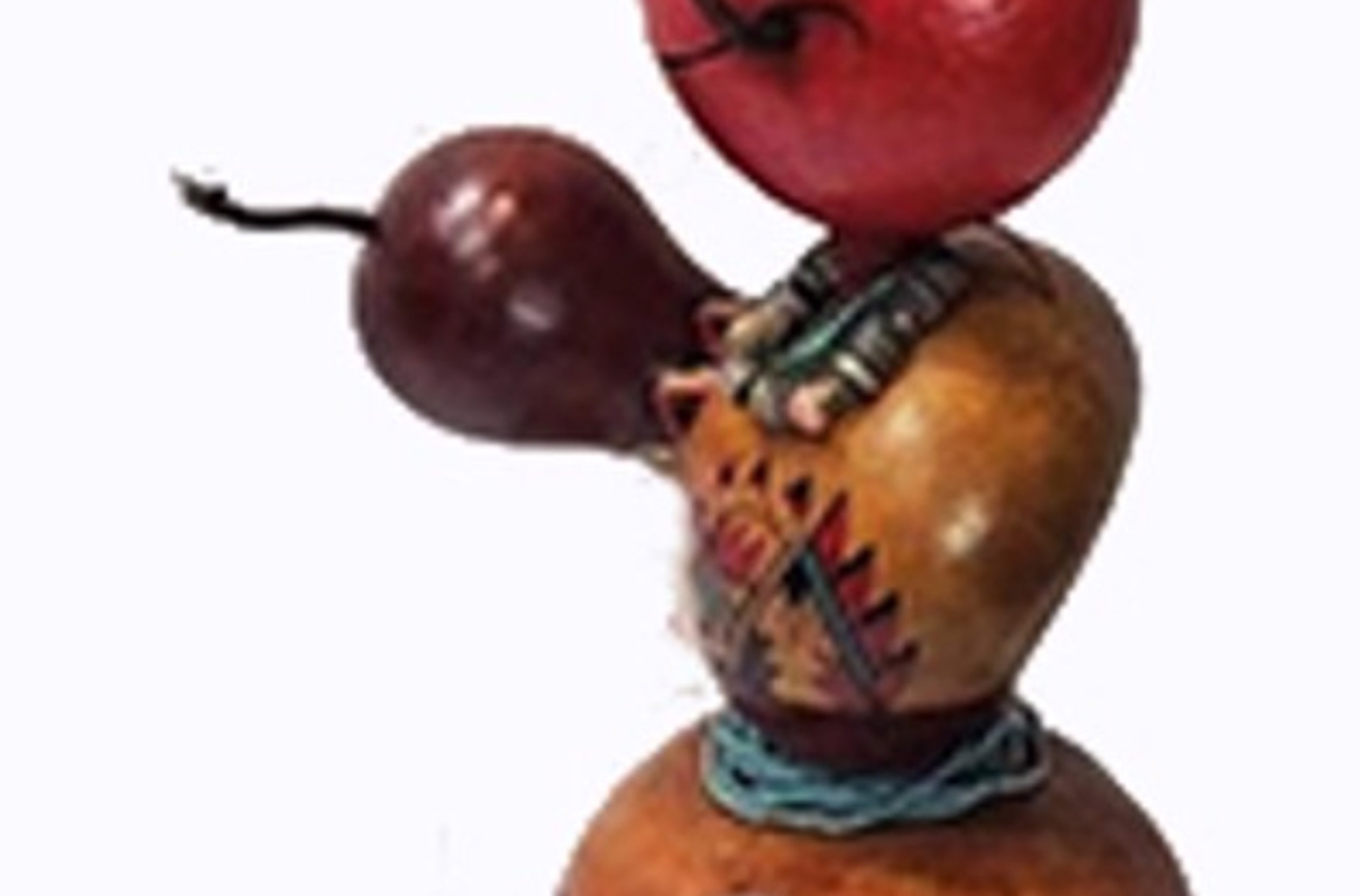 Gourd Totem ~ Commission for B. Bullinger by Gary & Glenis Leitch