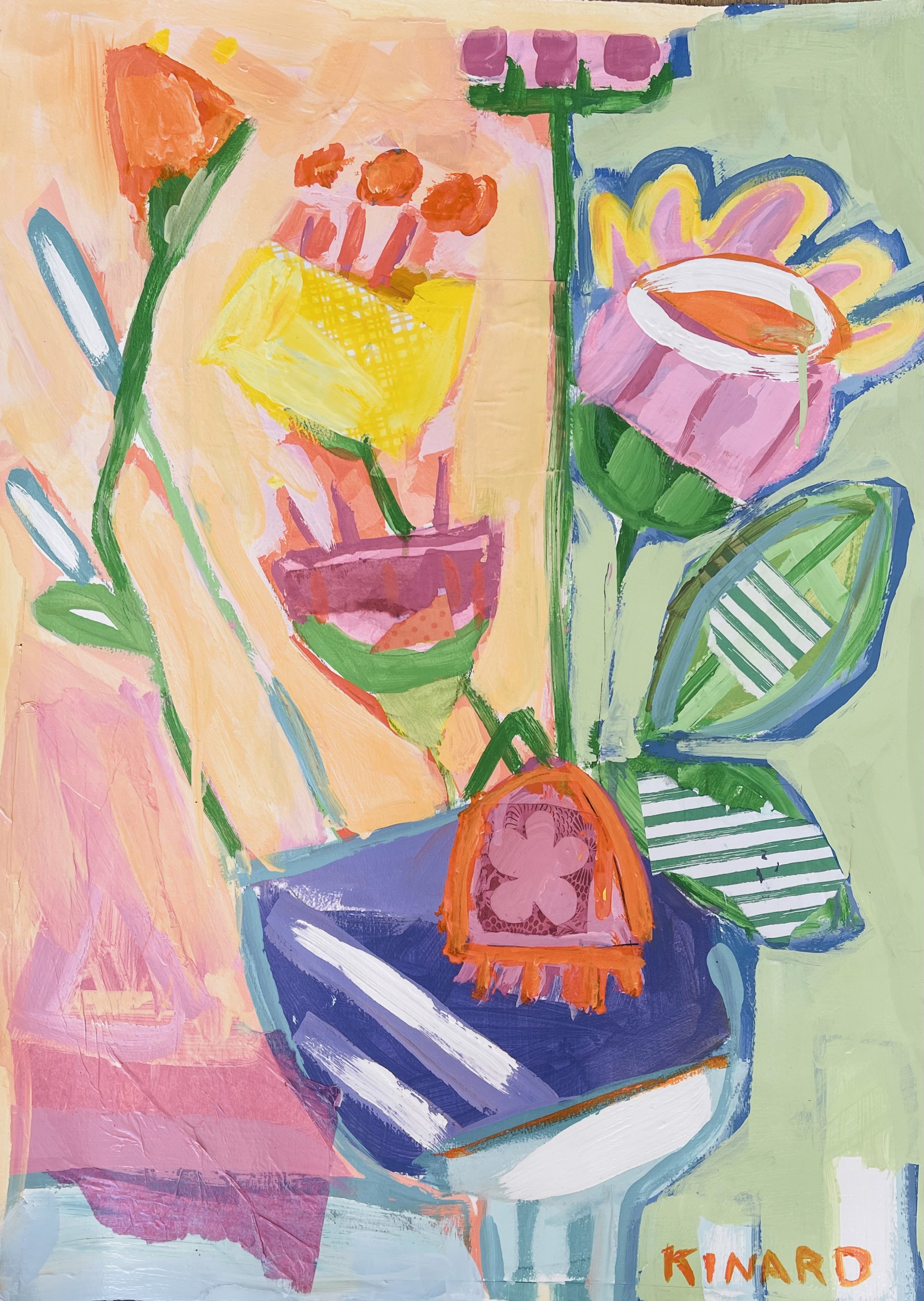 Living On A Sponge Cake by Christy Kinard
