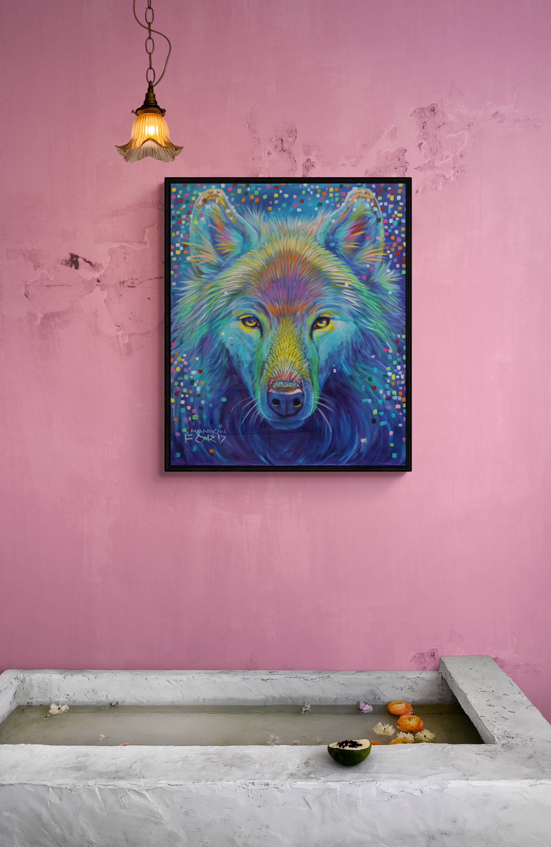 Wolf passage in to the mind by Shannon Ford