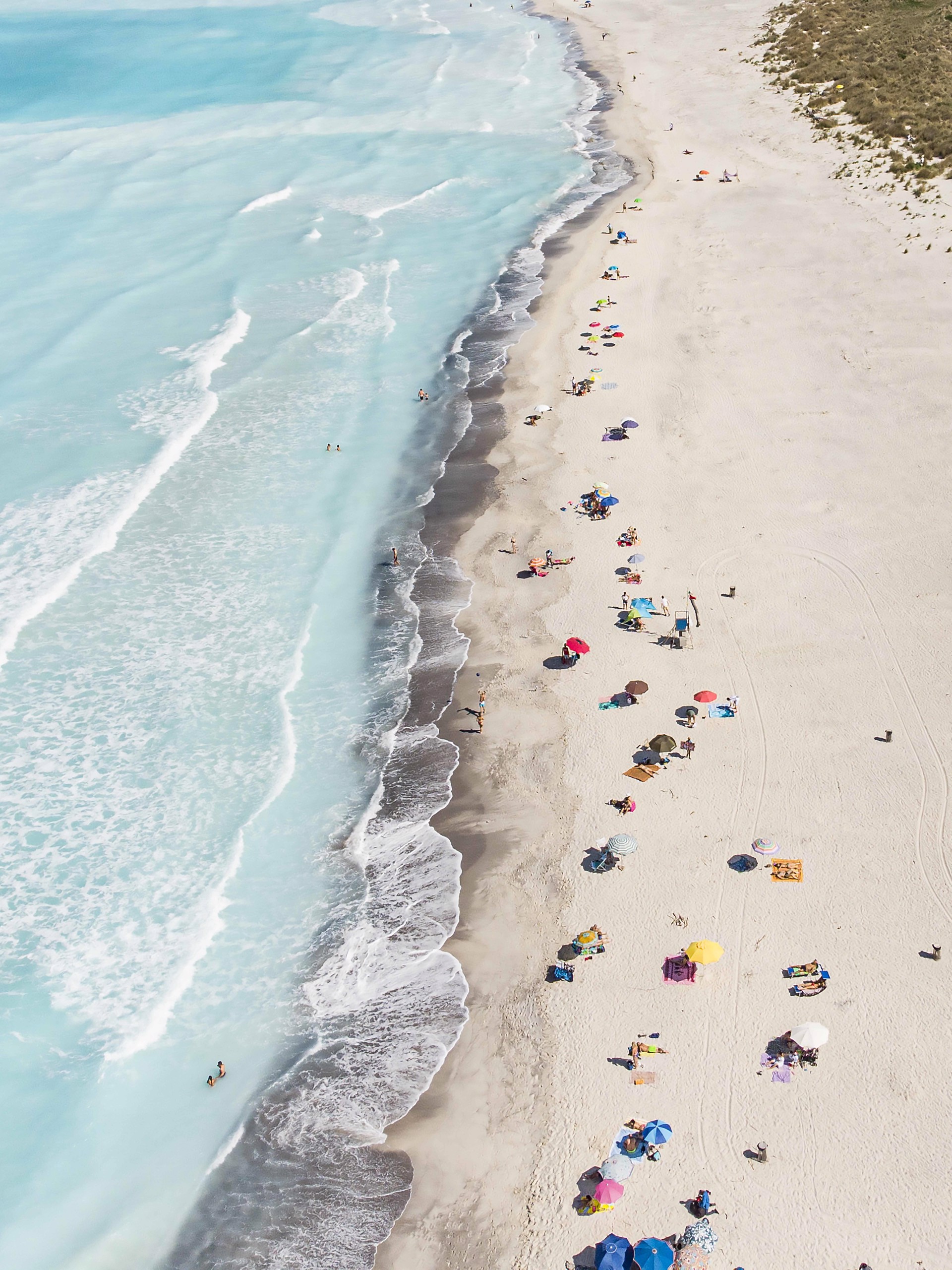 White Beach #2- Multiple Sizes Available Upon Request- Aerial Scapes Edition of 5 by Raffaele Ferrari