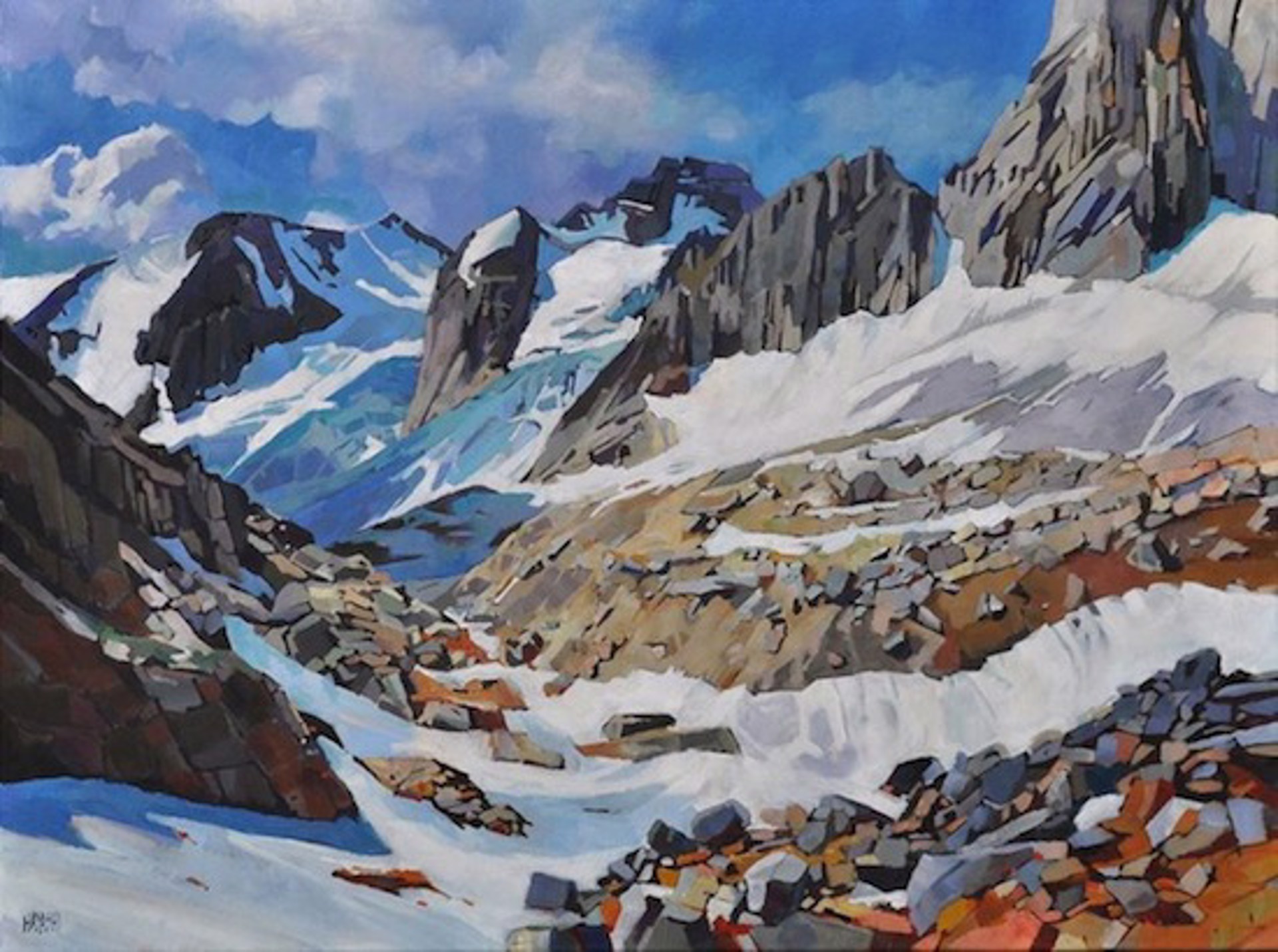 Bugaboo Glaciers by Randy Hayashi