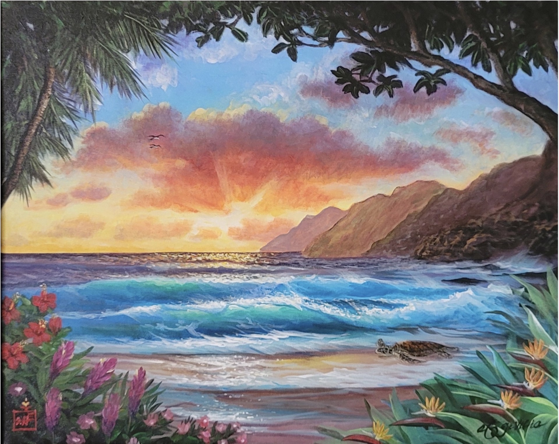 Return to Glory / Collaboration Father - Giclee by Deen Garcia