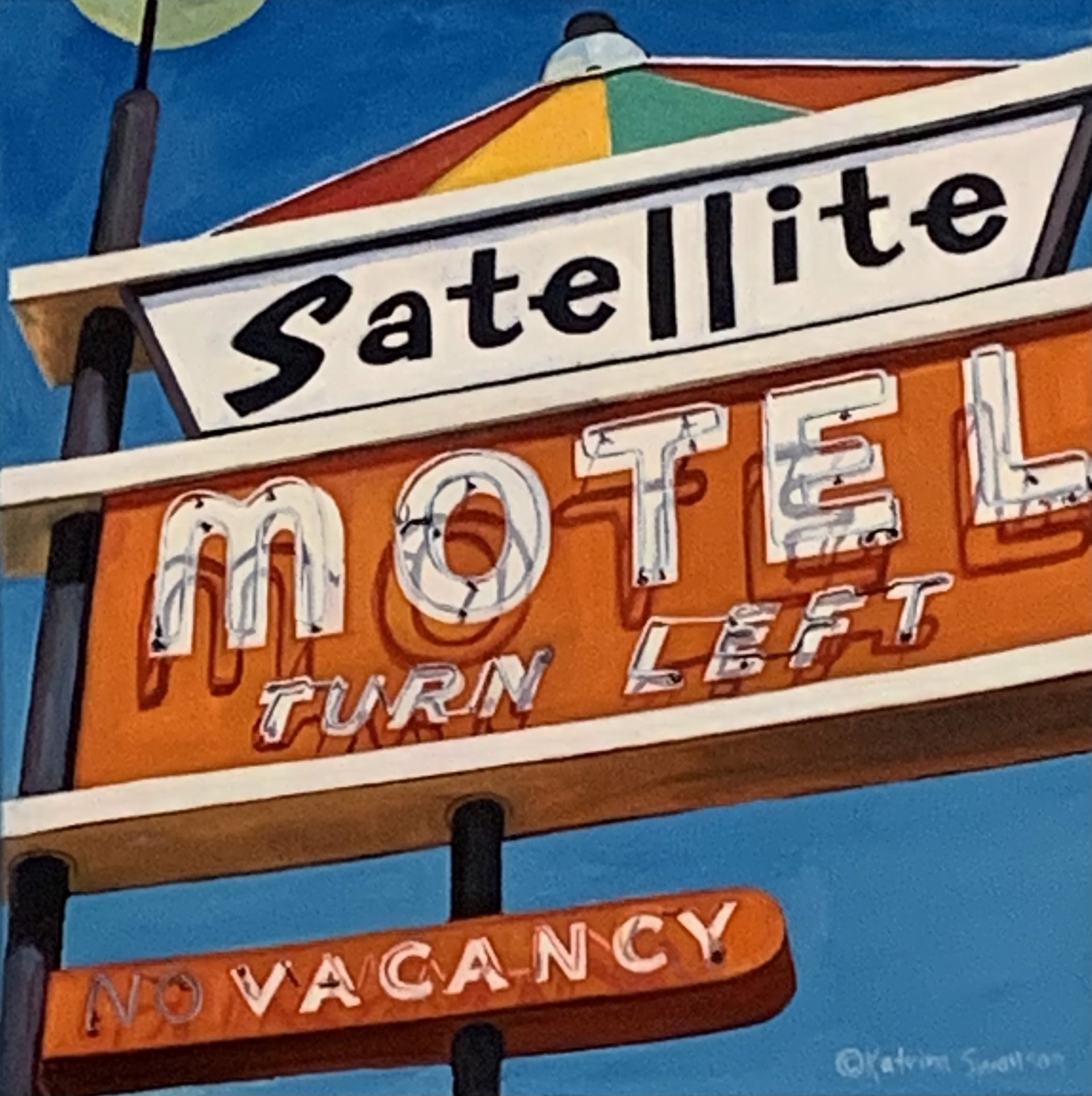 Motel Vacancy by Katrina Swanson