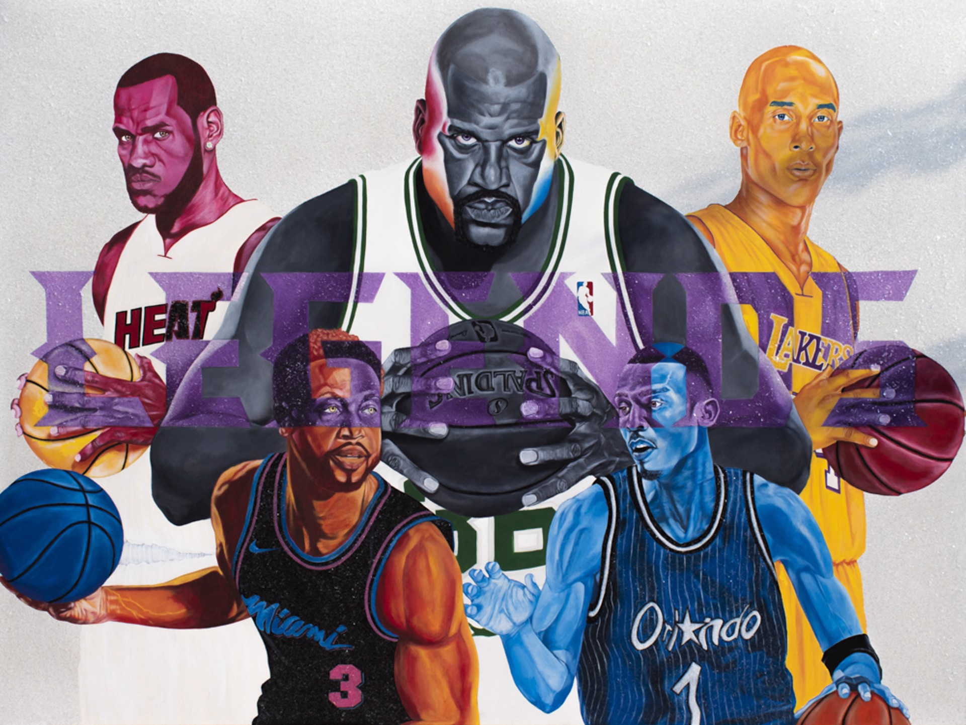 NBA Legends by Allen Jaion