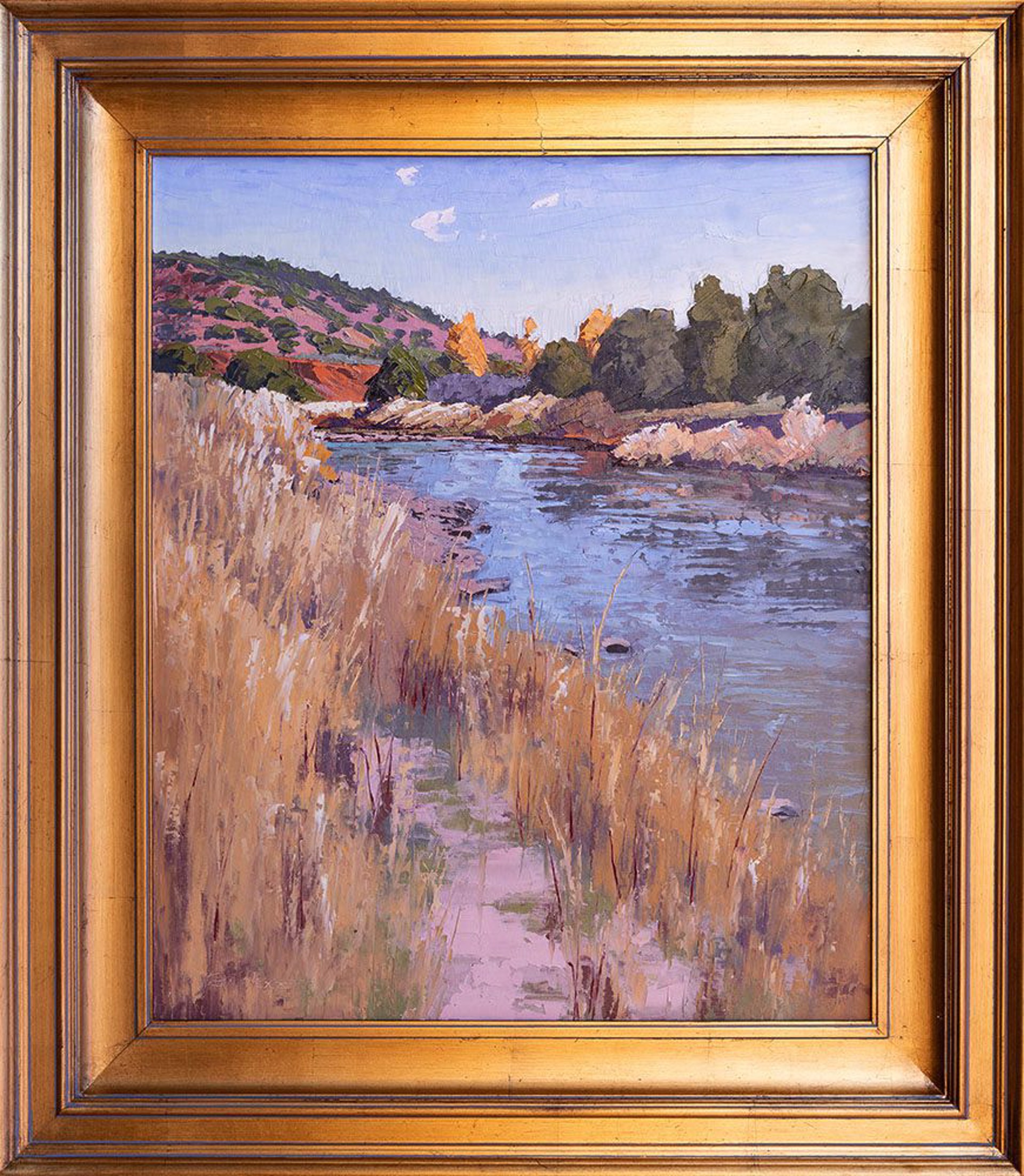 Banks of the Rio Chama by Ken Daggett