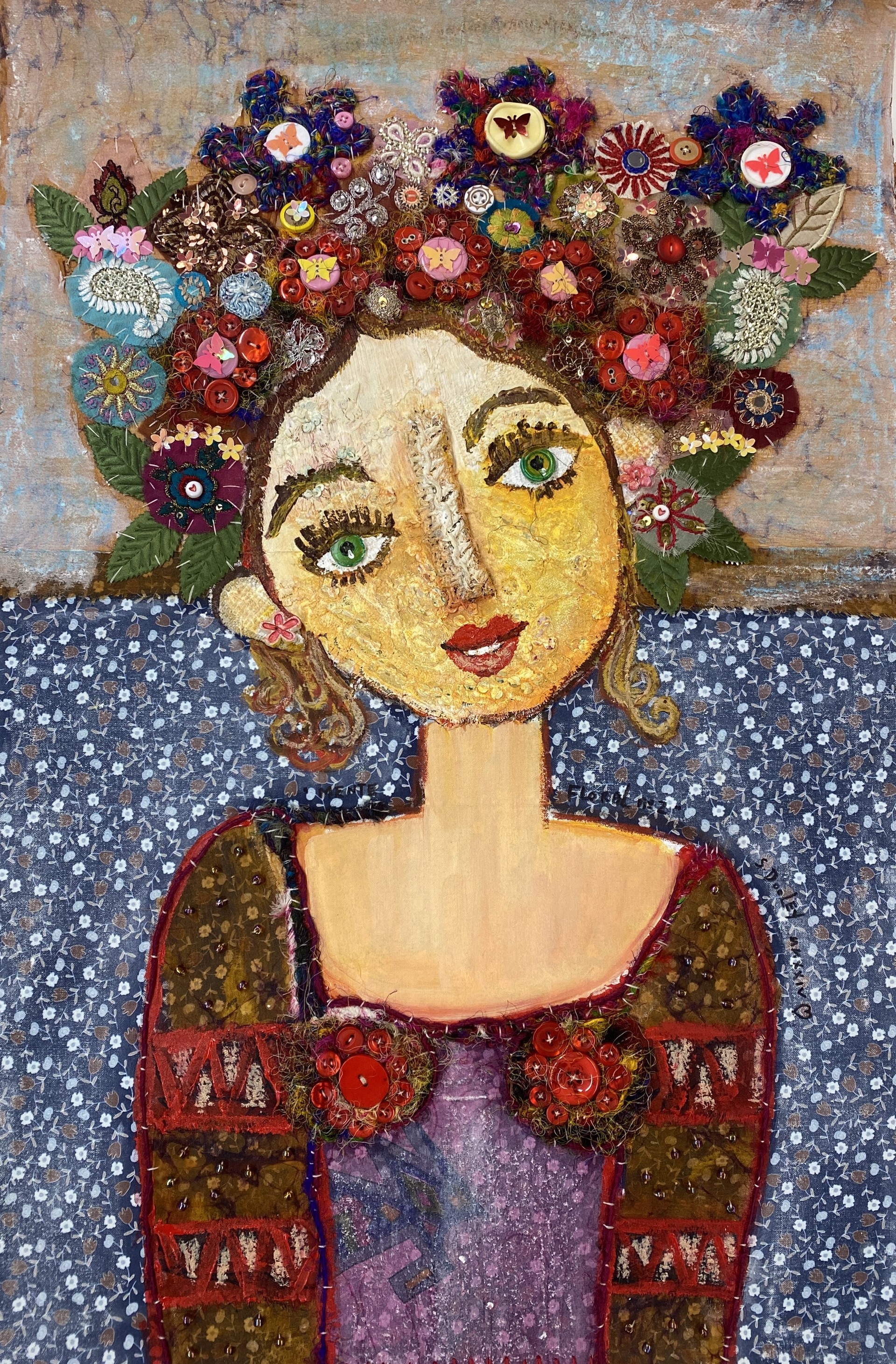 Mente Floral II by Sandra Dooley