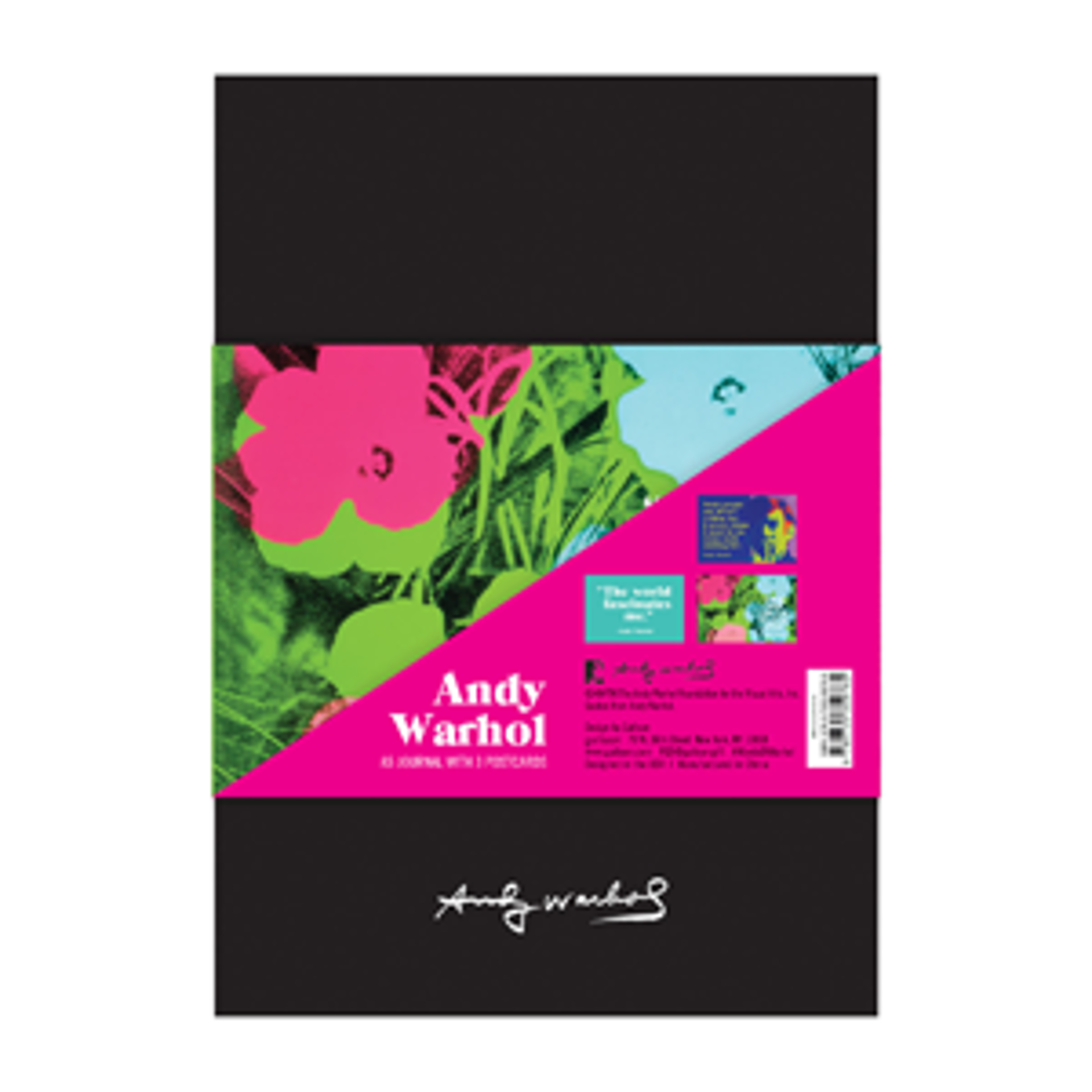 Andy Warhol Banana Journal with Postcard Set by Andy Warhol