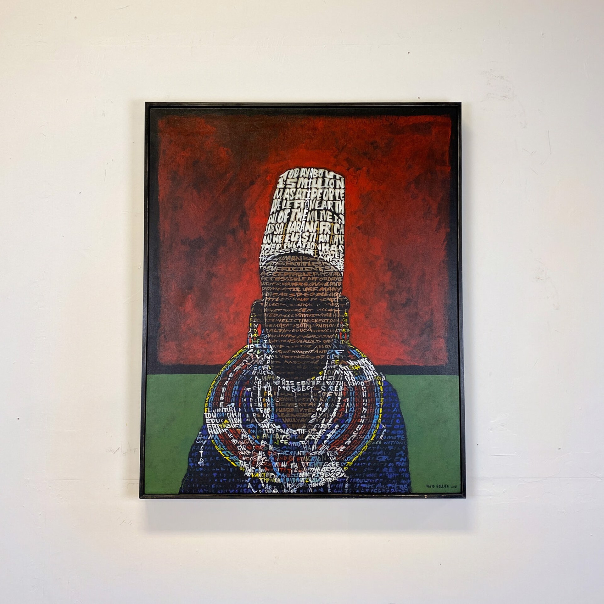 Maasai Woman by David Hollier