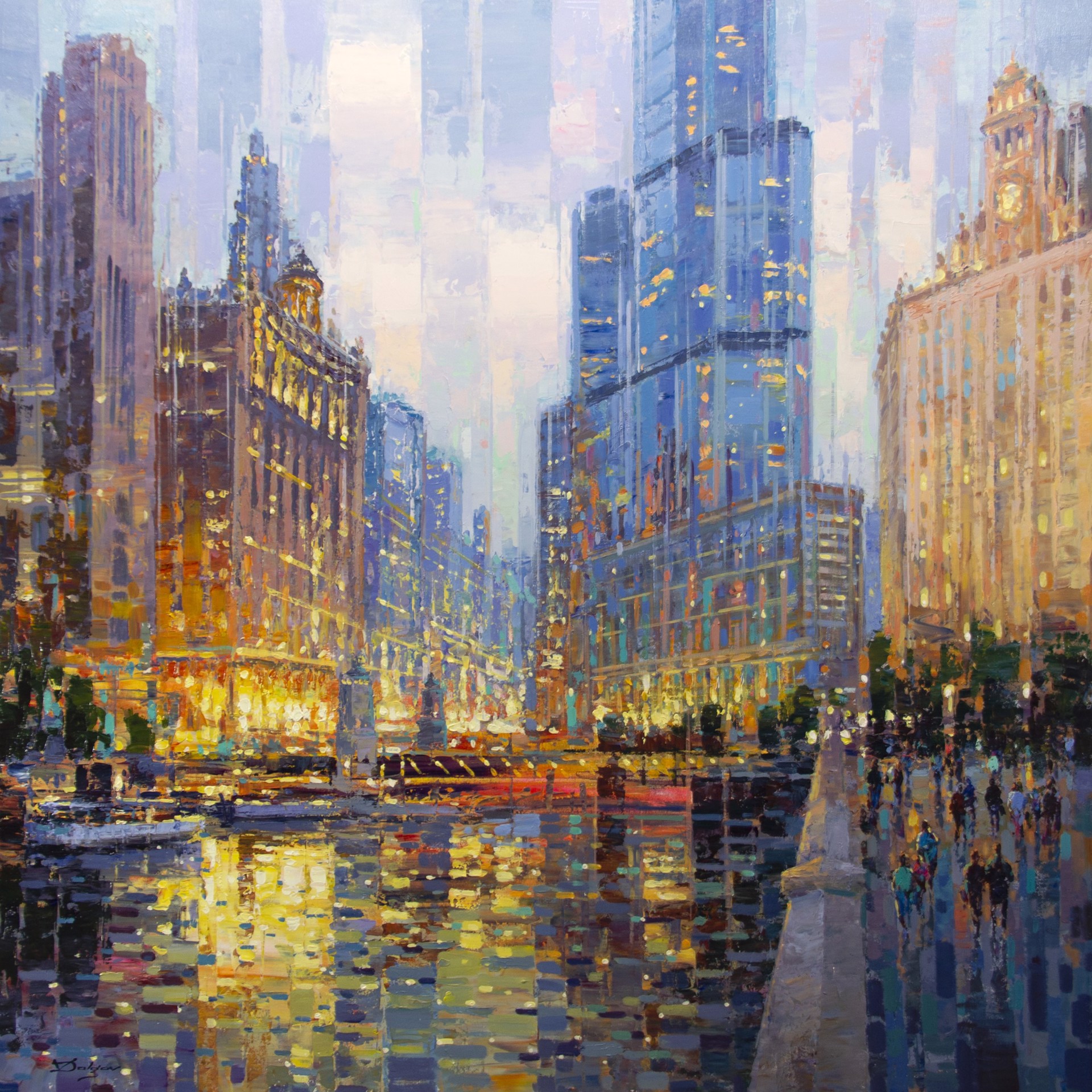 Night in Chicago II - Myers Dolgov Commission by Vadim Dolgov