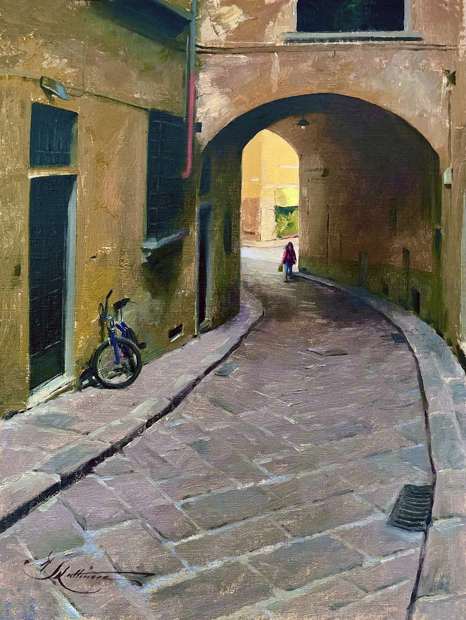 Via Magnoli, Firenze by Andrew Lattimore
