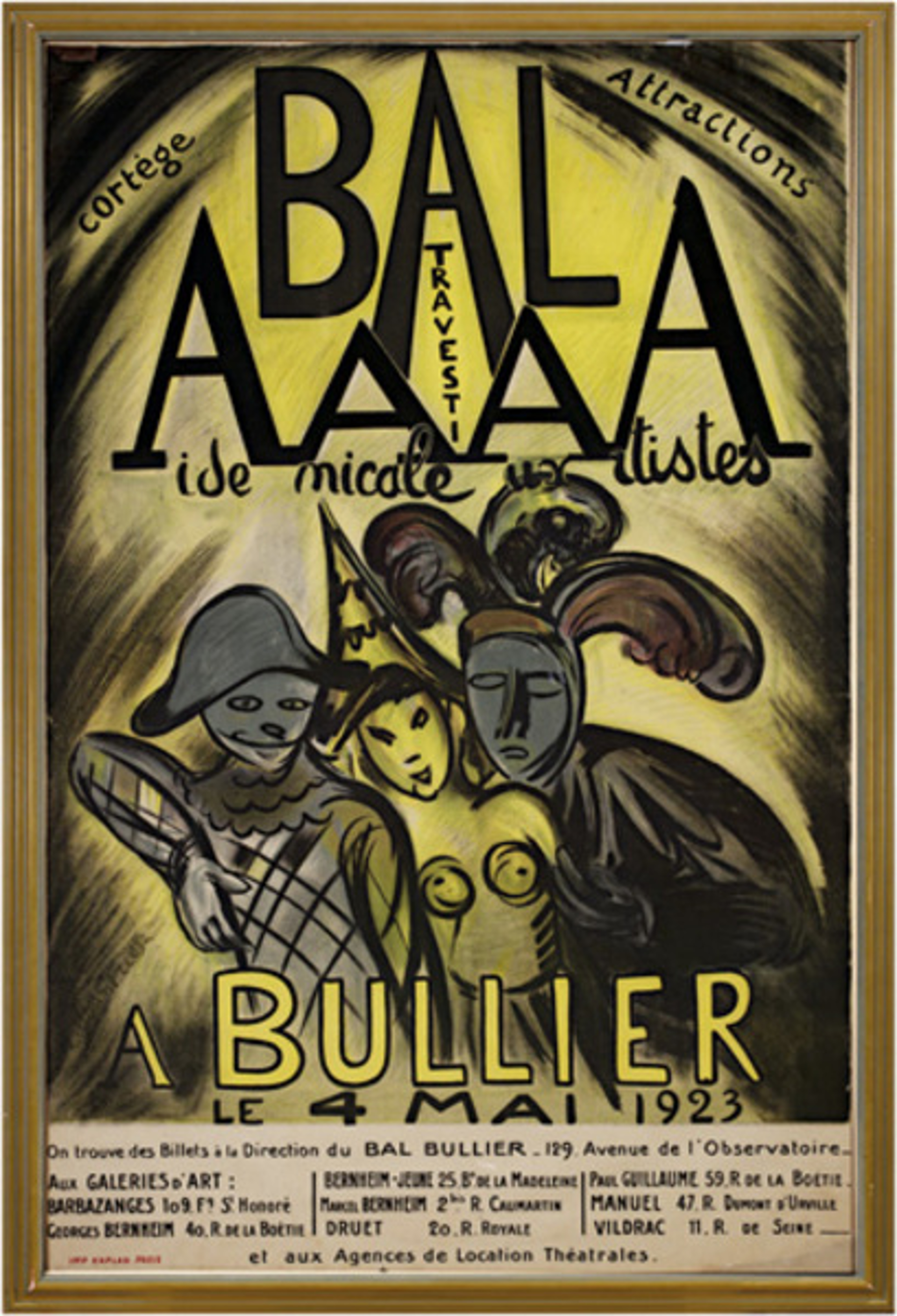 Bal AAAA Bullier by Achille-Emile-Othon Friesz