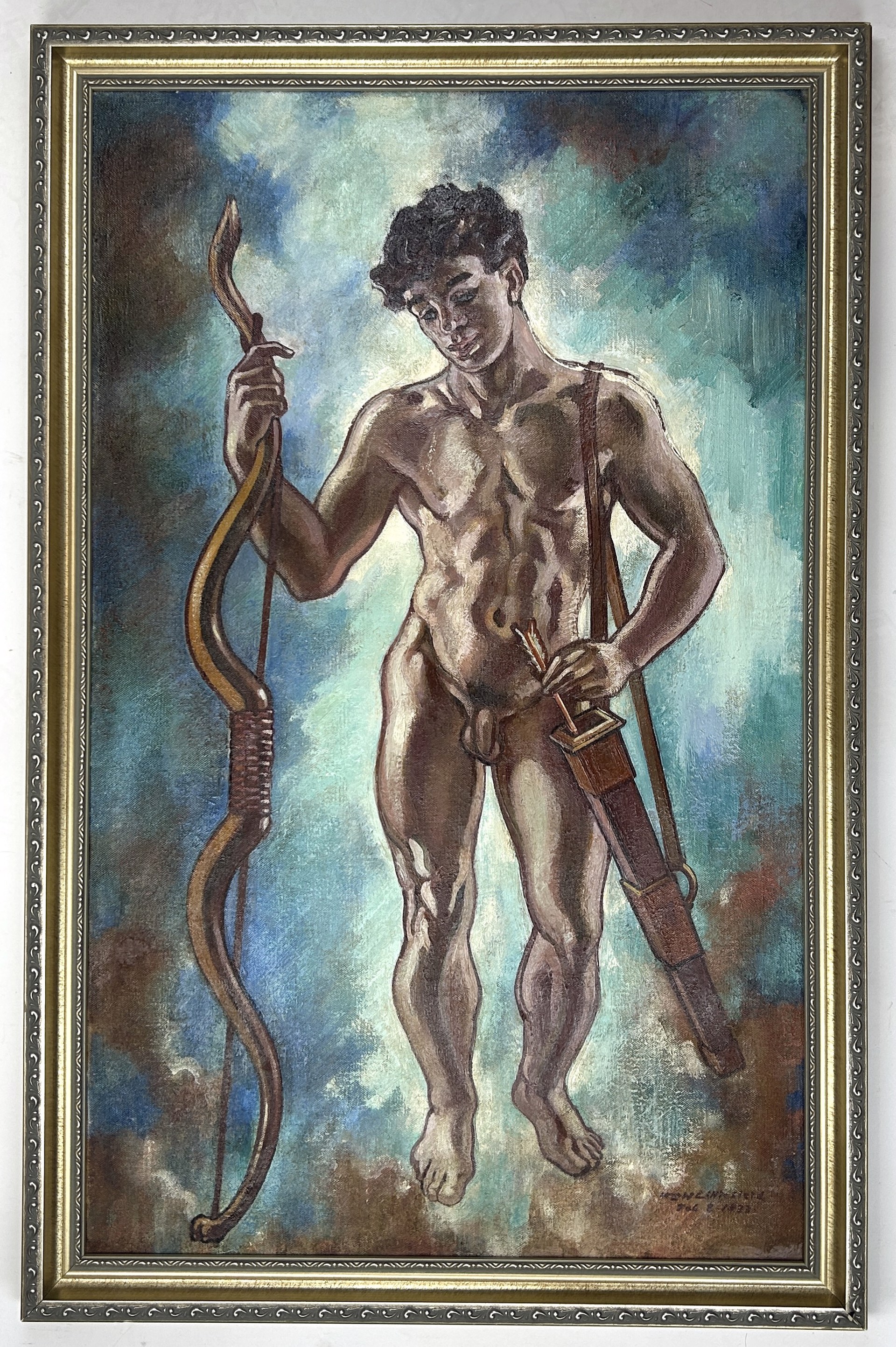 Eros with a Bow by William H. Littlefield