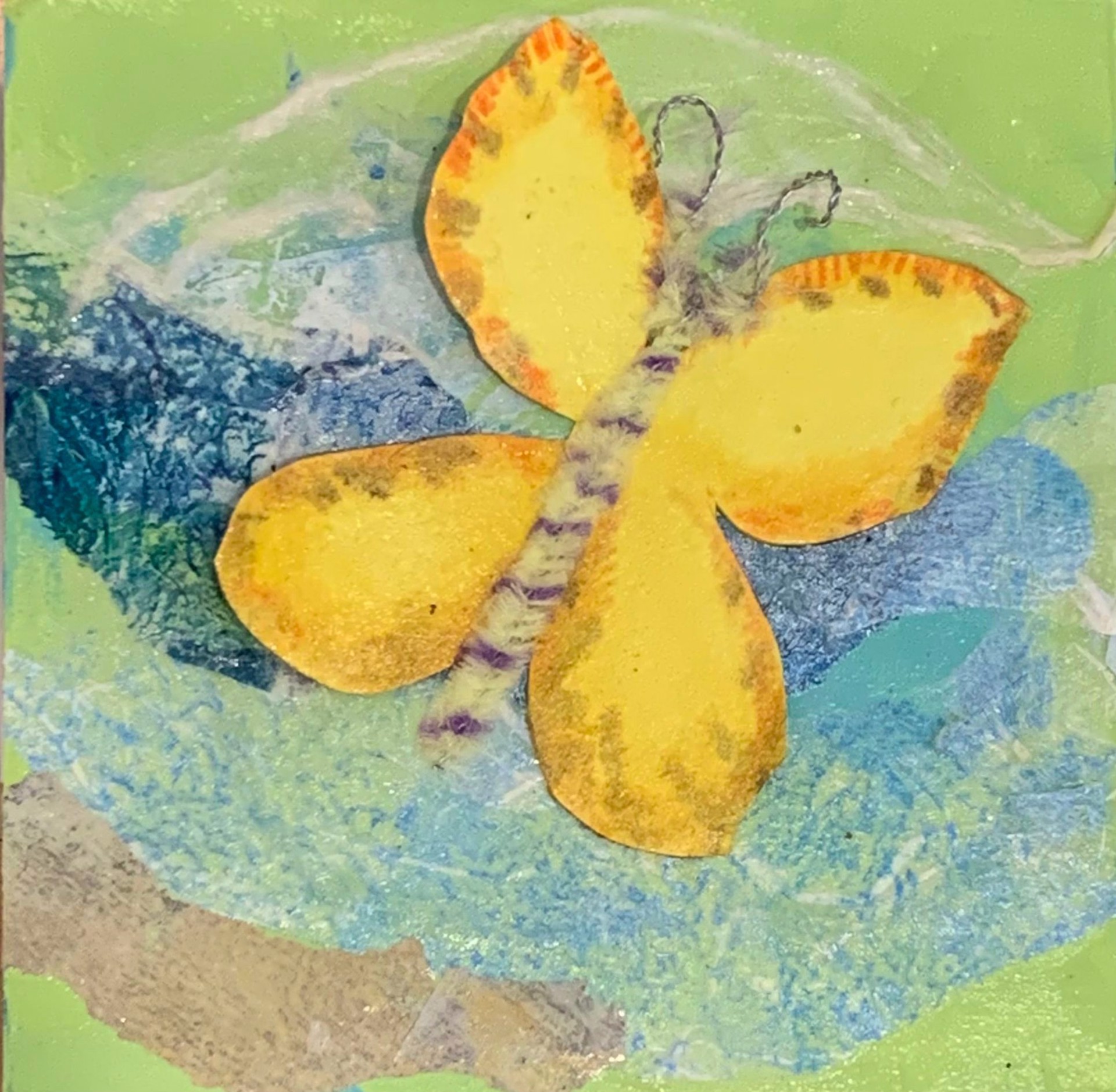 Butterfly At The Beach by Kristen Dill