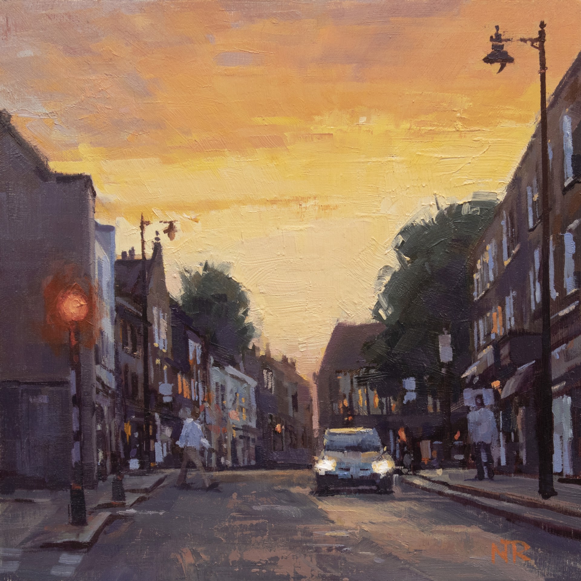 Sunset in London by Nate Ross