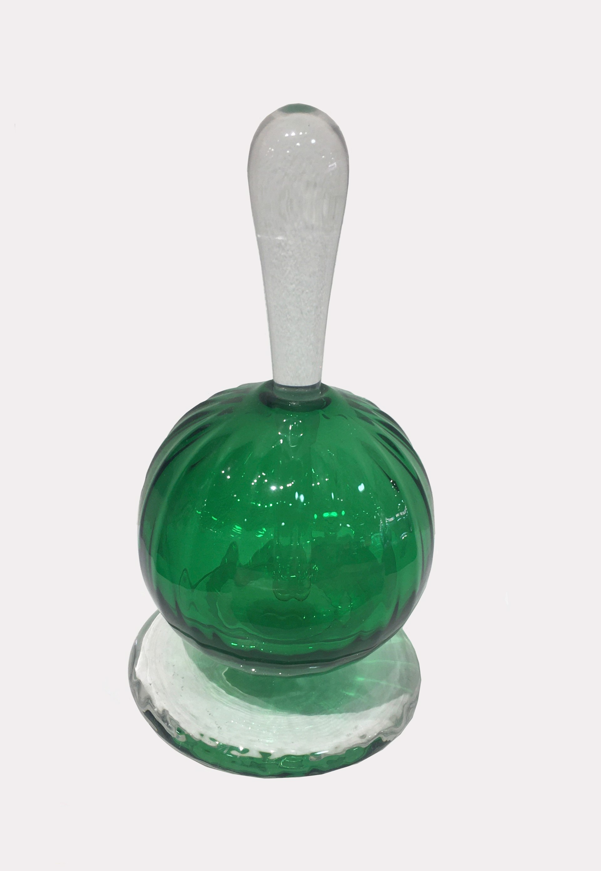 Green Perfume Bottle by Fritz Lauenstein