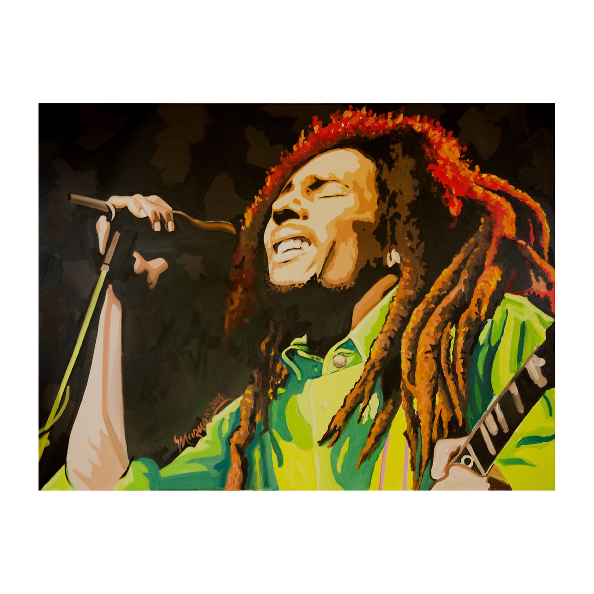 Bob Marley by Ruby Mazur