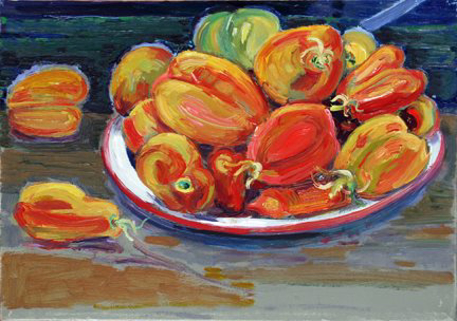 Red Tomatoes by Bernard Chaet