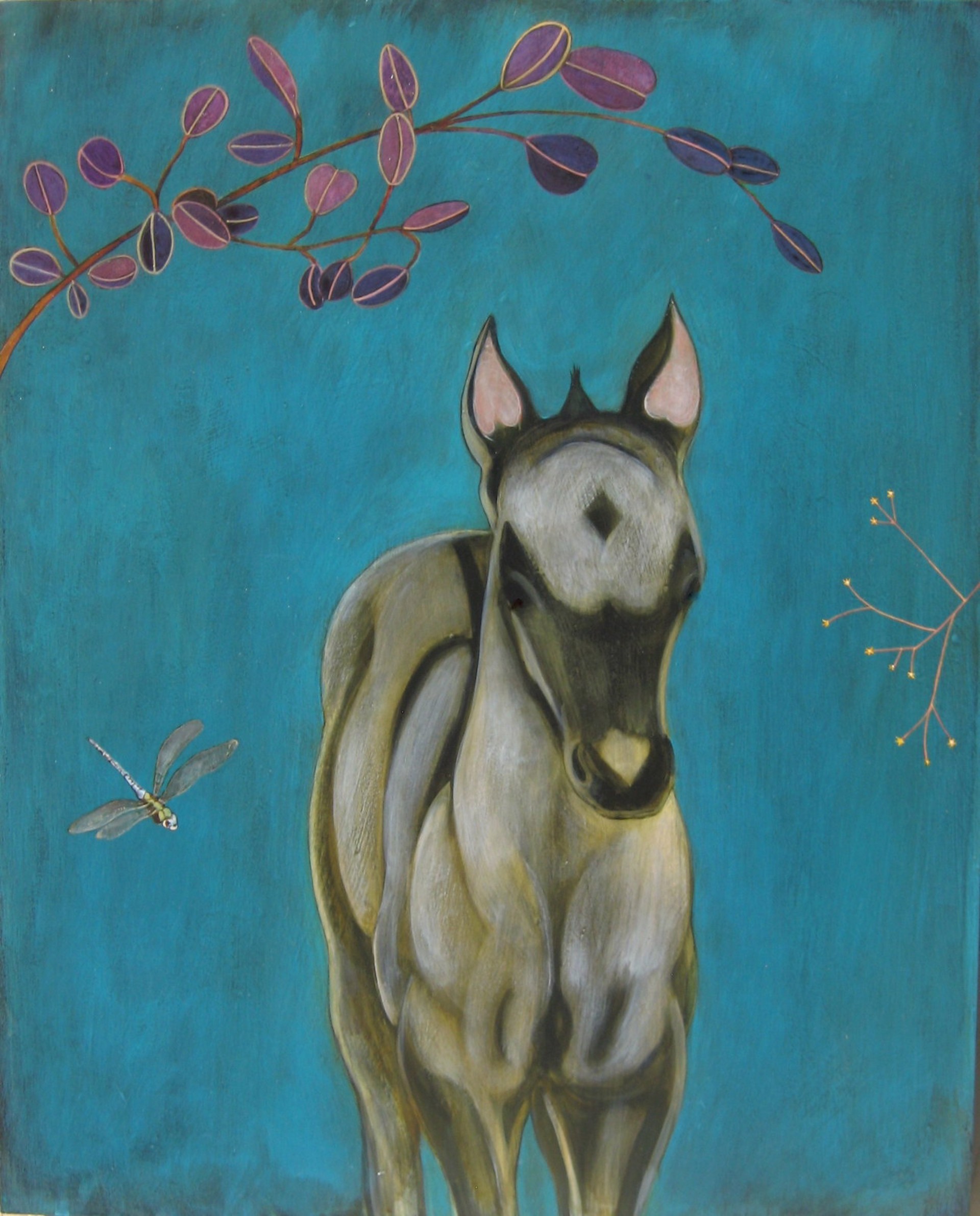 Dun Horse by Phyllis Stapler
