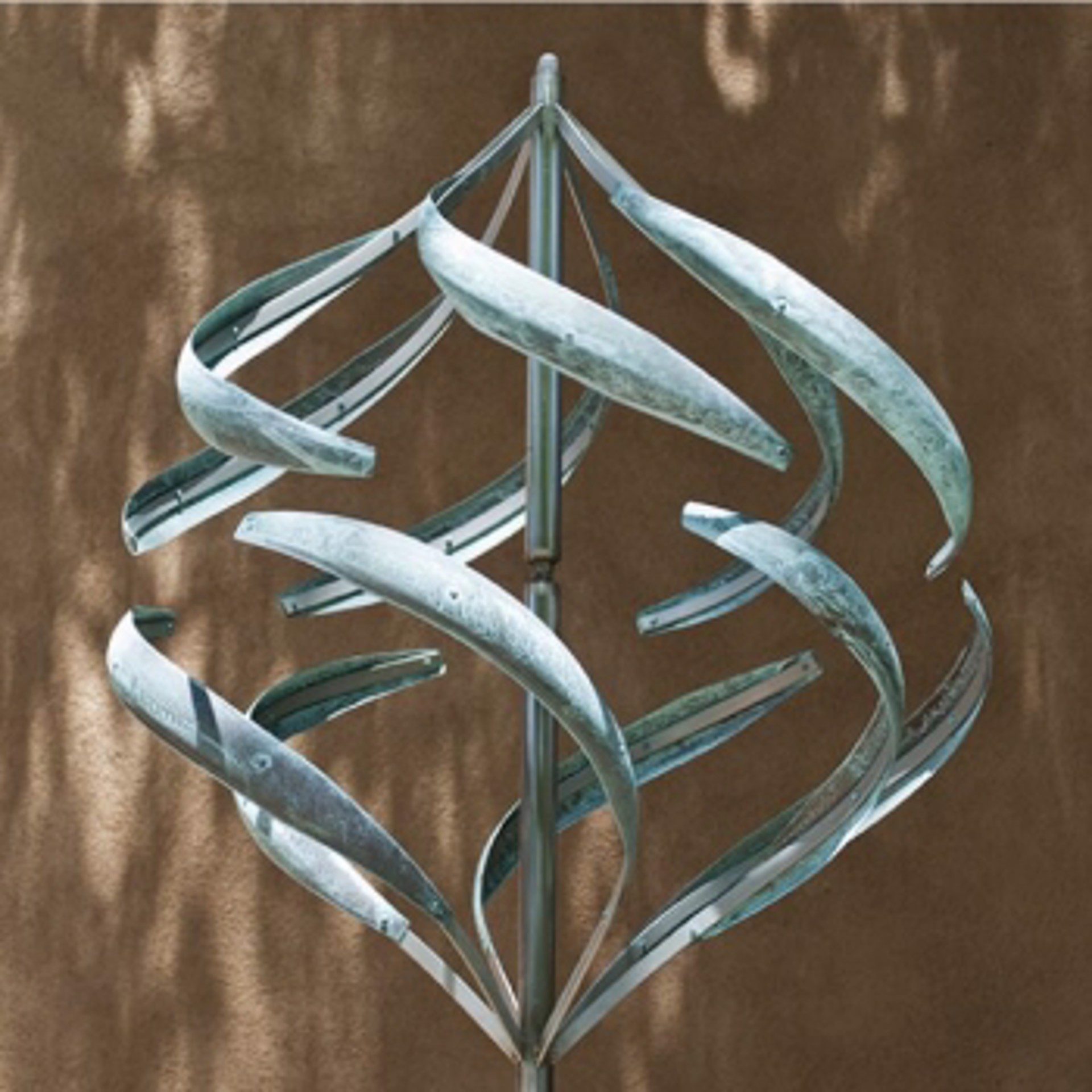 Arabesque - Available in Colors & Pole Sizes by Mark White Wind Sculpture