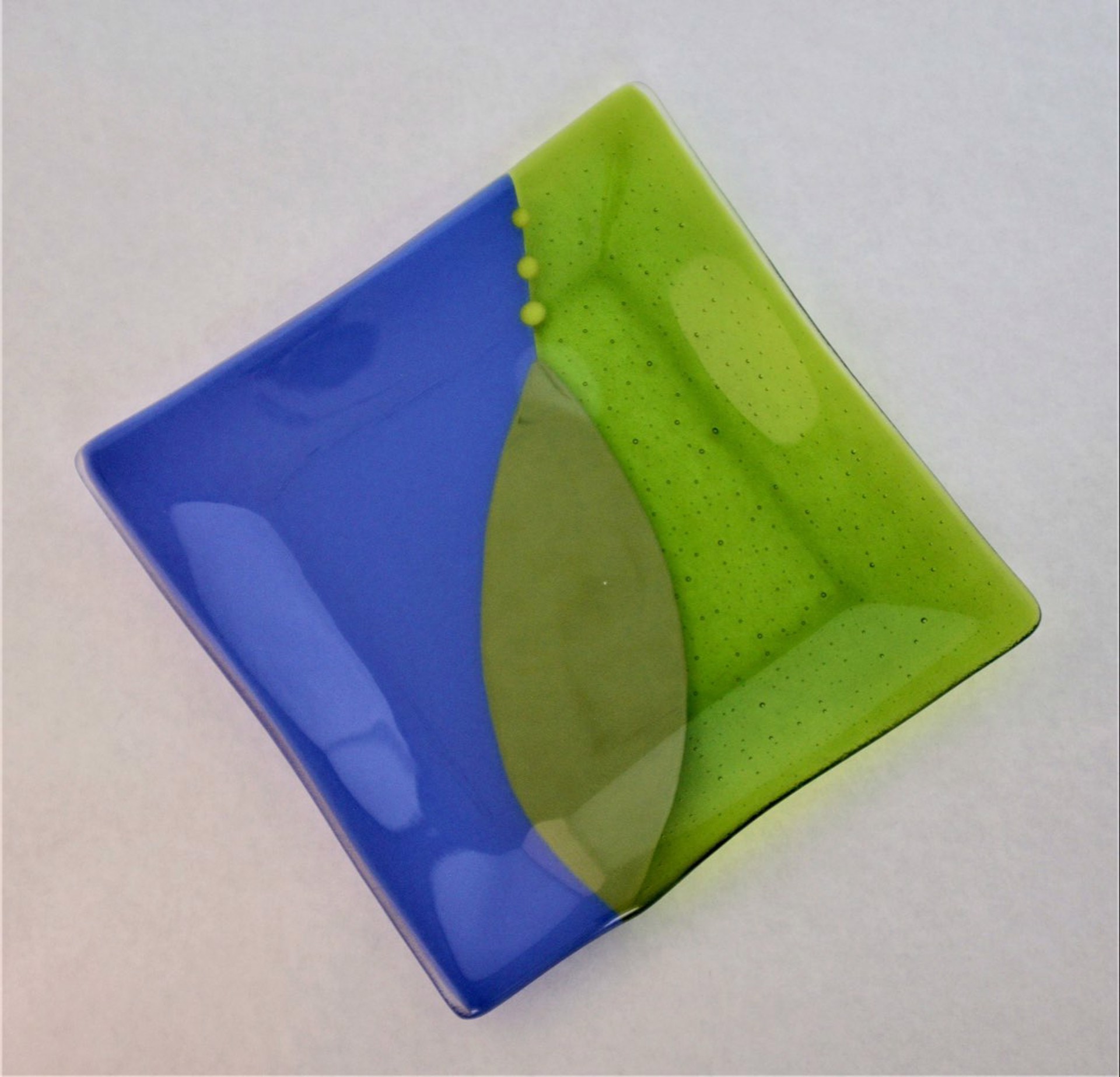 Wave Leaf Plate by Kathrine Jost