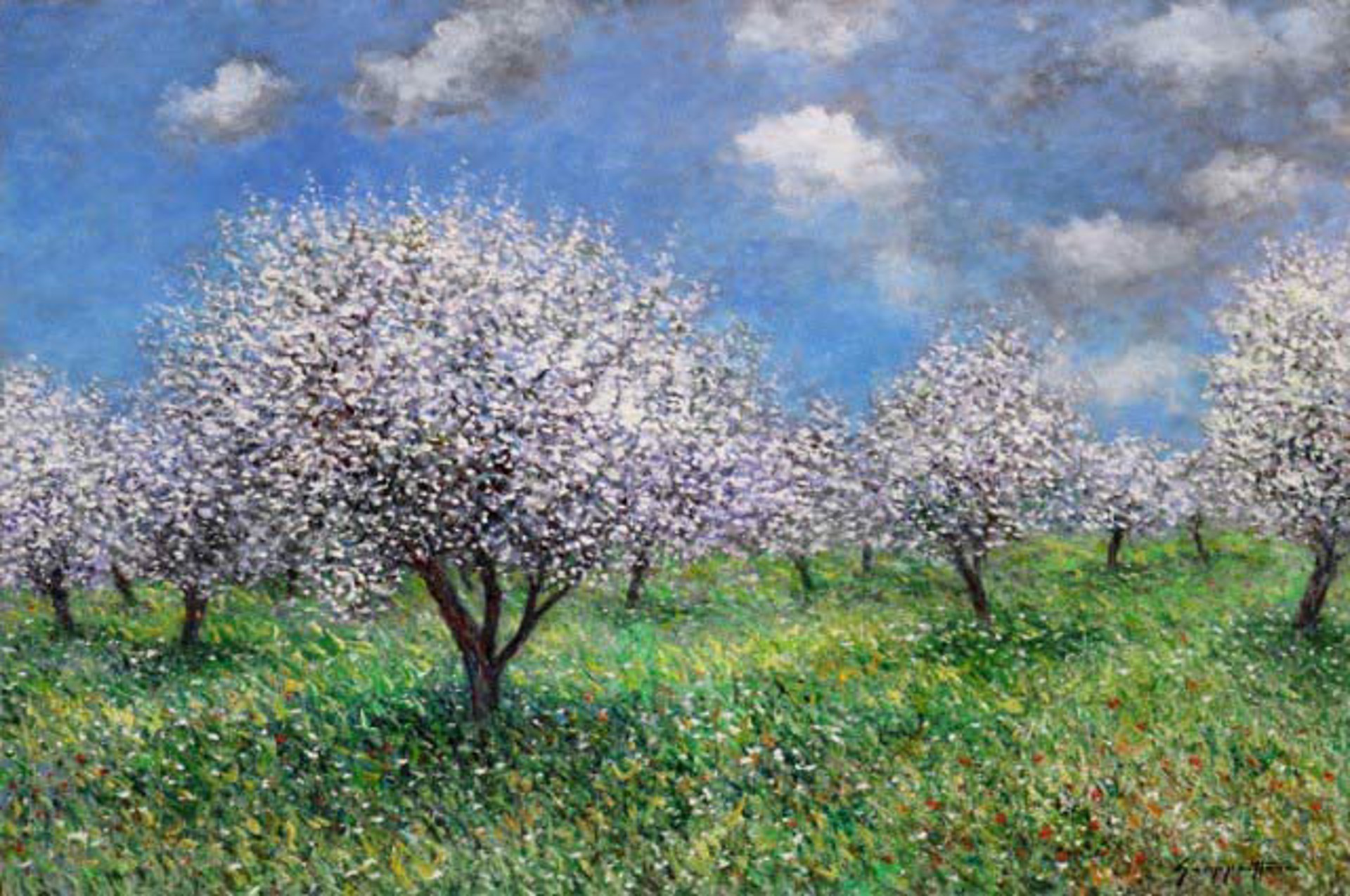 SOLD April Showers - SOLD by James Scoppettone