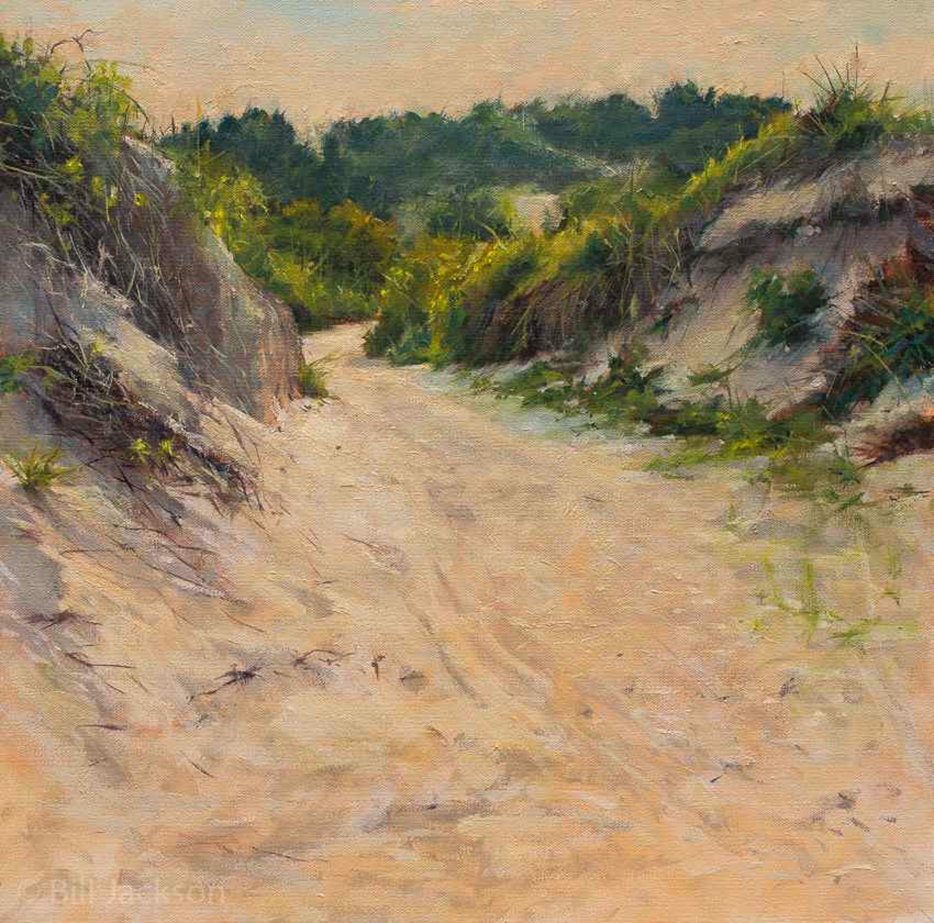 Fort Macon Trail by Bill Jackson