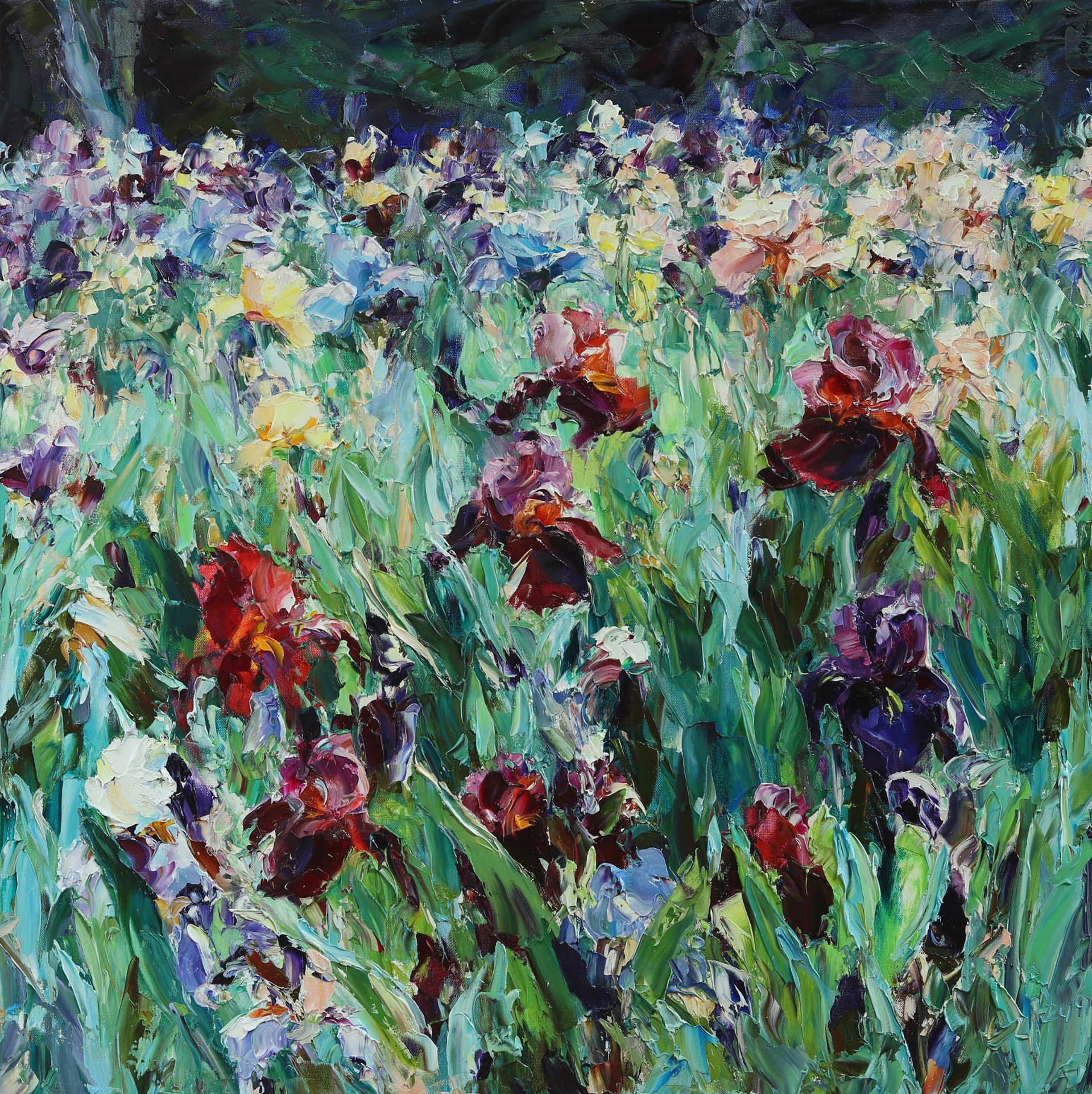 Irises by Lyudmila AGRICH