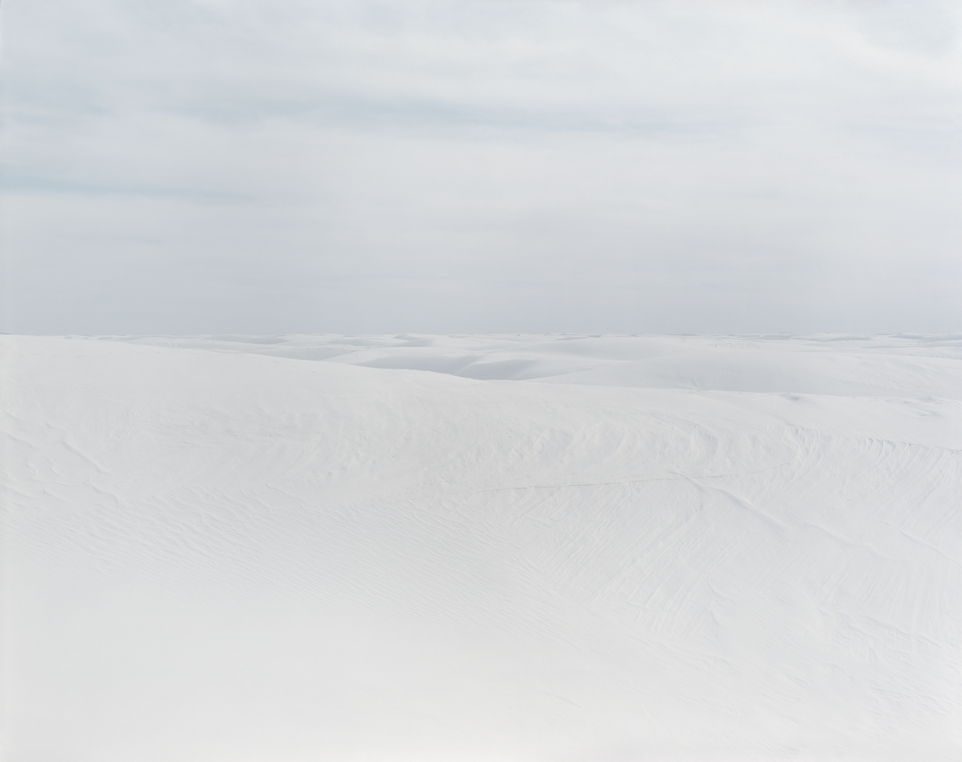 Dunes at White Sands, New Mexico by Laura McPhee