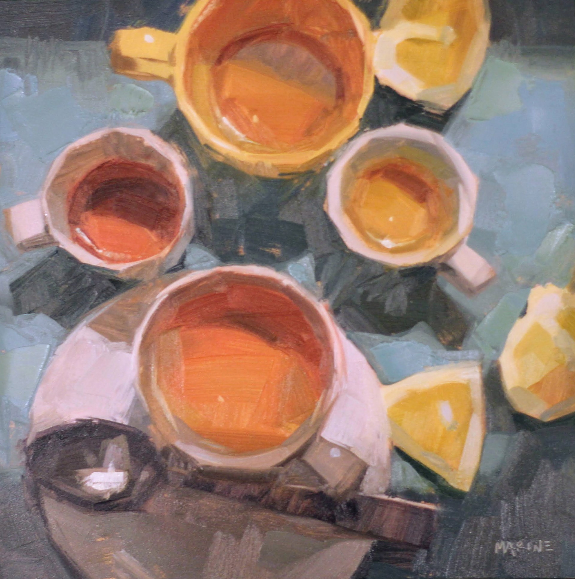 Morning Tea with Lemon by Carol Marine