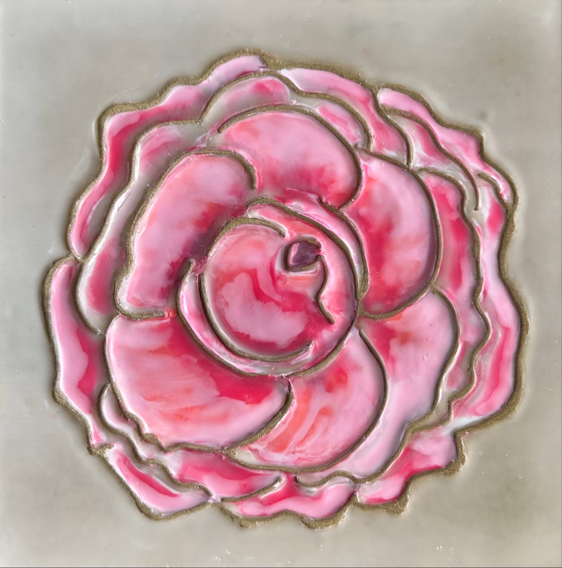 Pink Camellia by Suzanne Damrich