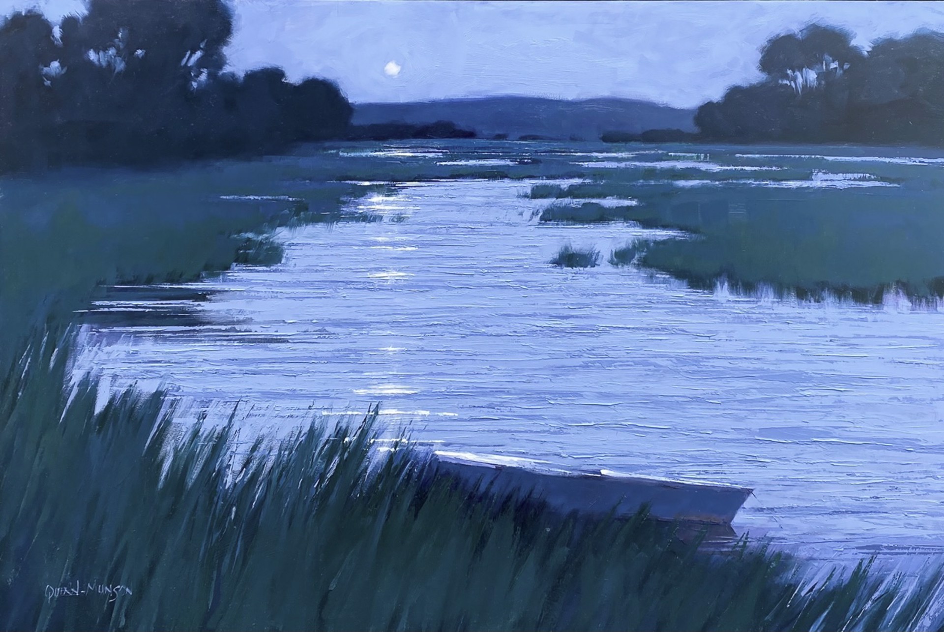 Moonlit Evening by Deborah Quinn-Munson
