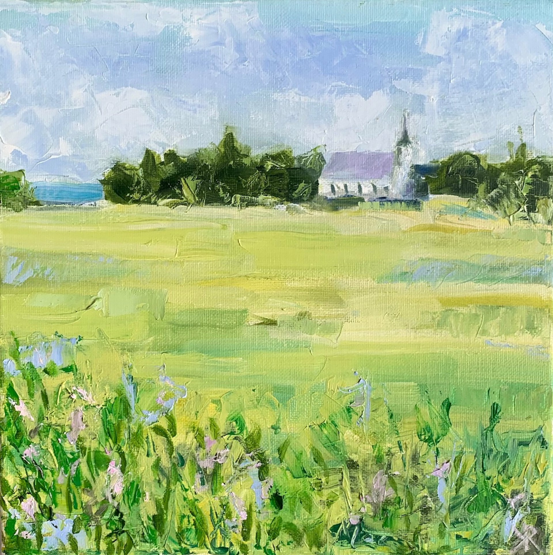 Lupine Fields by Kirsten Rose