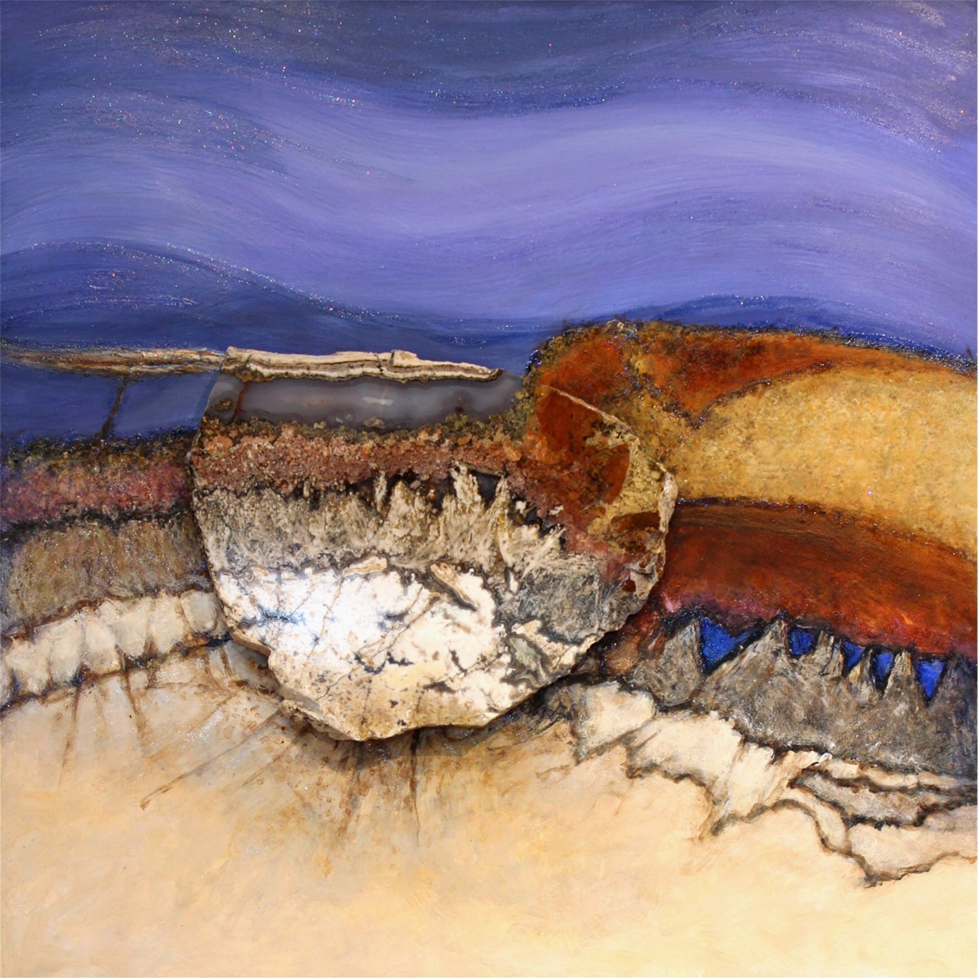 Coastal Imprint by Marlys Mallét & Michael Redhawk