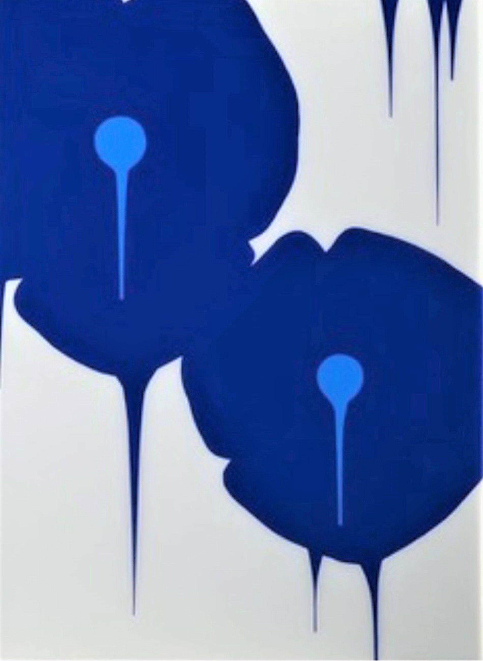 Two Blue Flowers by Hamilton Aguiar