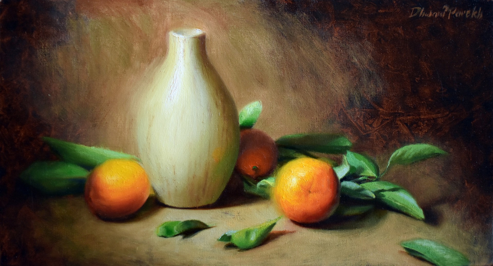 Between Oranges II by Dhwani Parekh