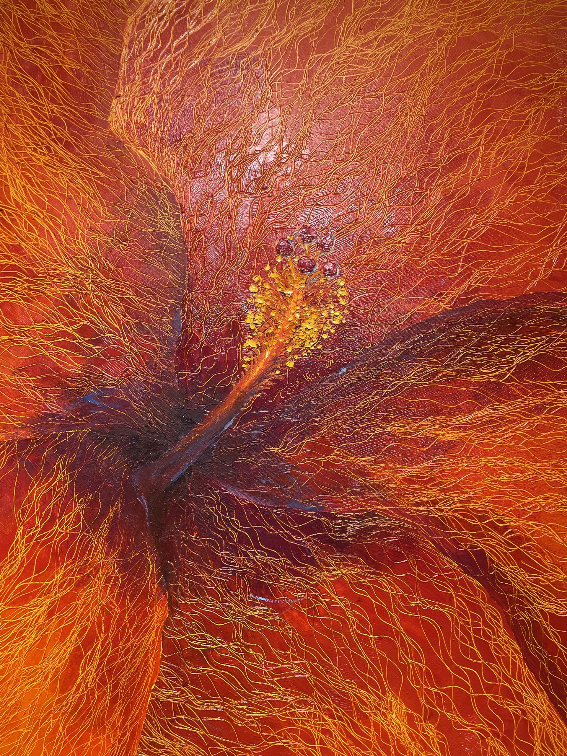 Hibiscus by Leigh Wen