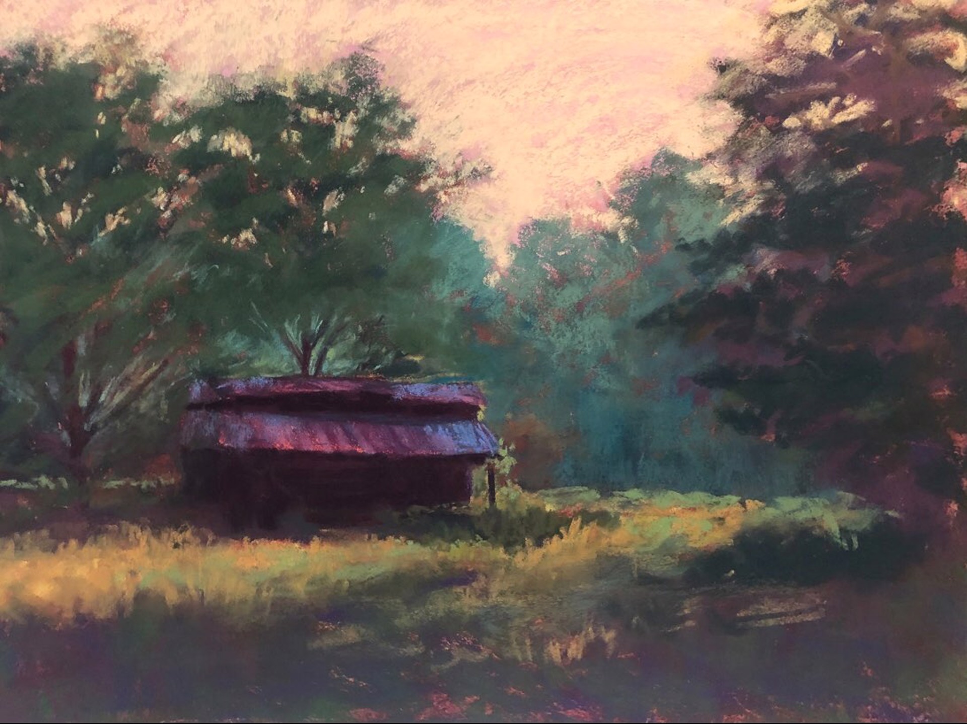 Barn Sunrise by Marsha Hamby Savage