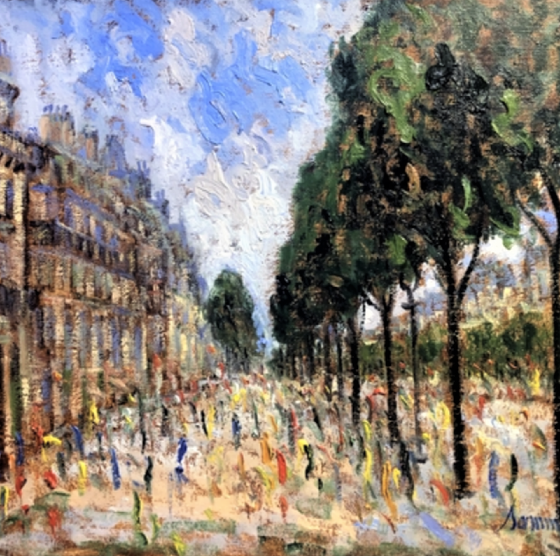 Paris Promenade by Samir Sammoun
