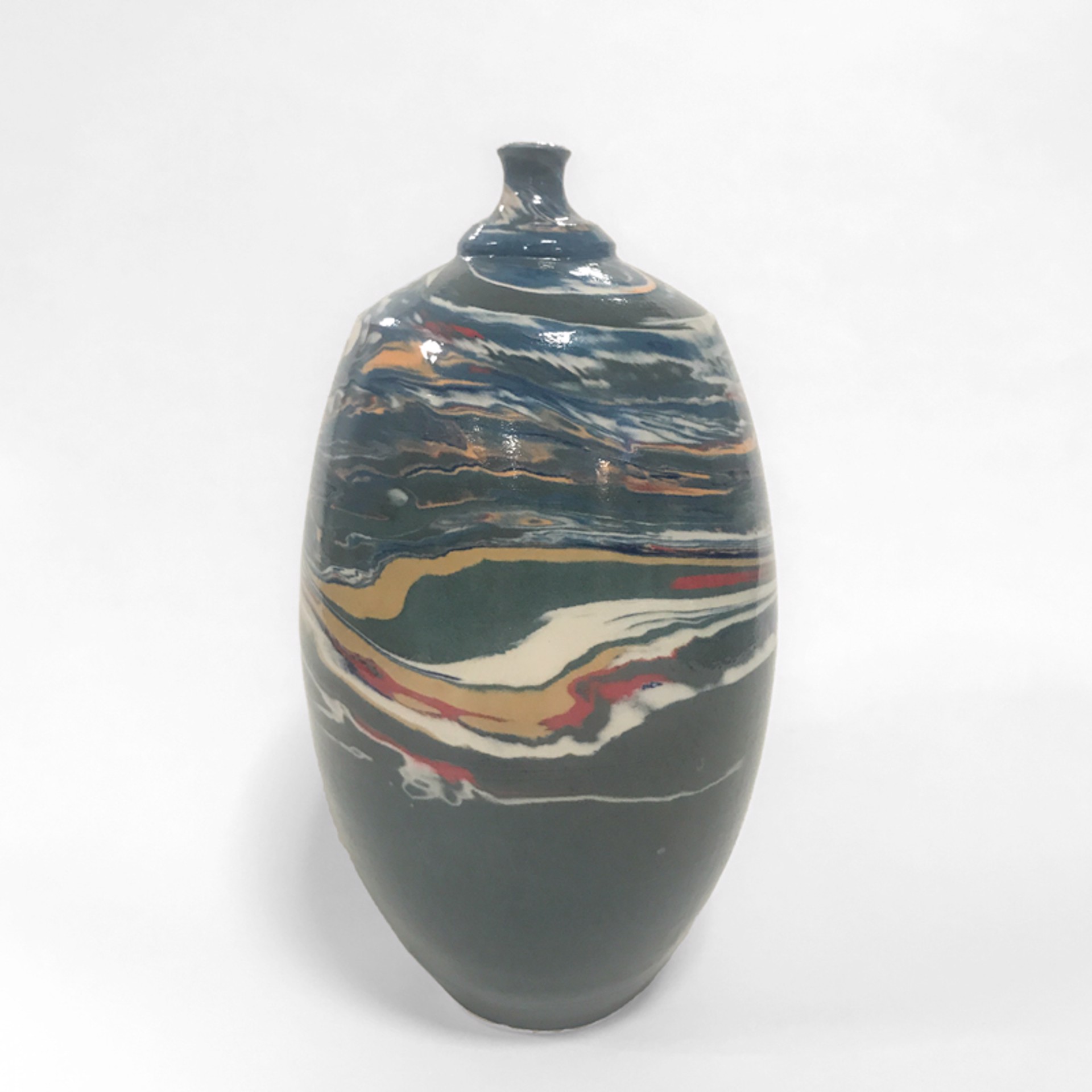 Tidal Pool Vase XVIII by Jim Keffer